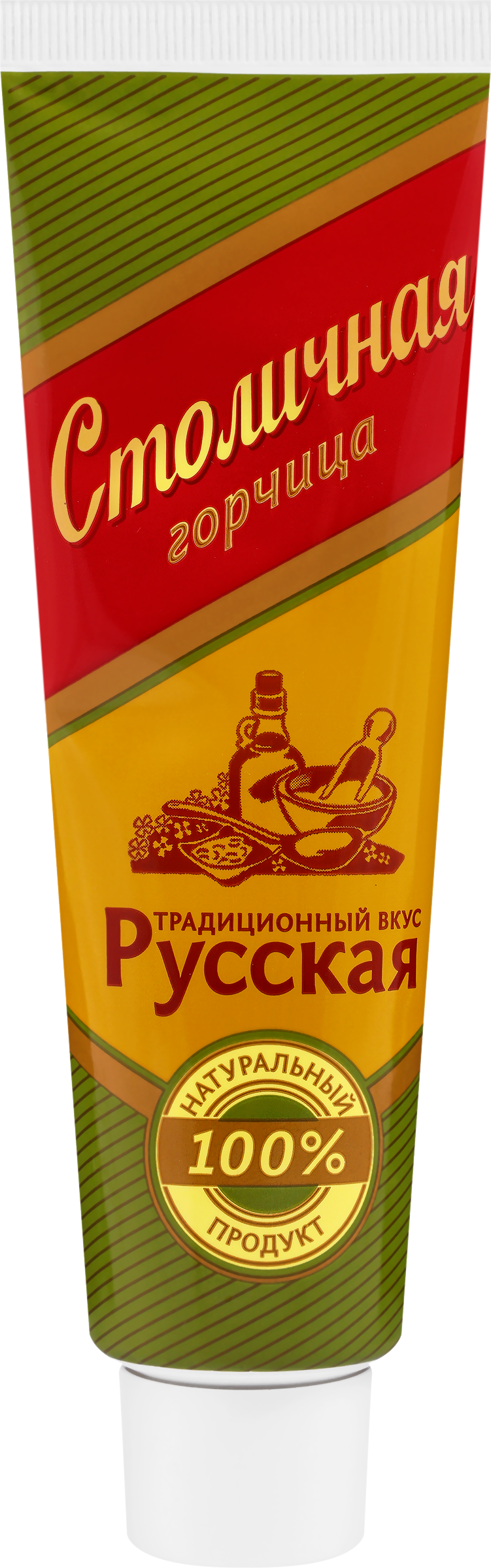 Изображение товара Горчица СТОЛИЧНАЯ Русская, 100г Изображение товара Горчица СТОЛИЧНАЯ Русская, 100г
