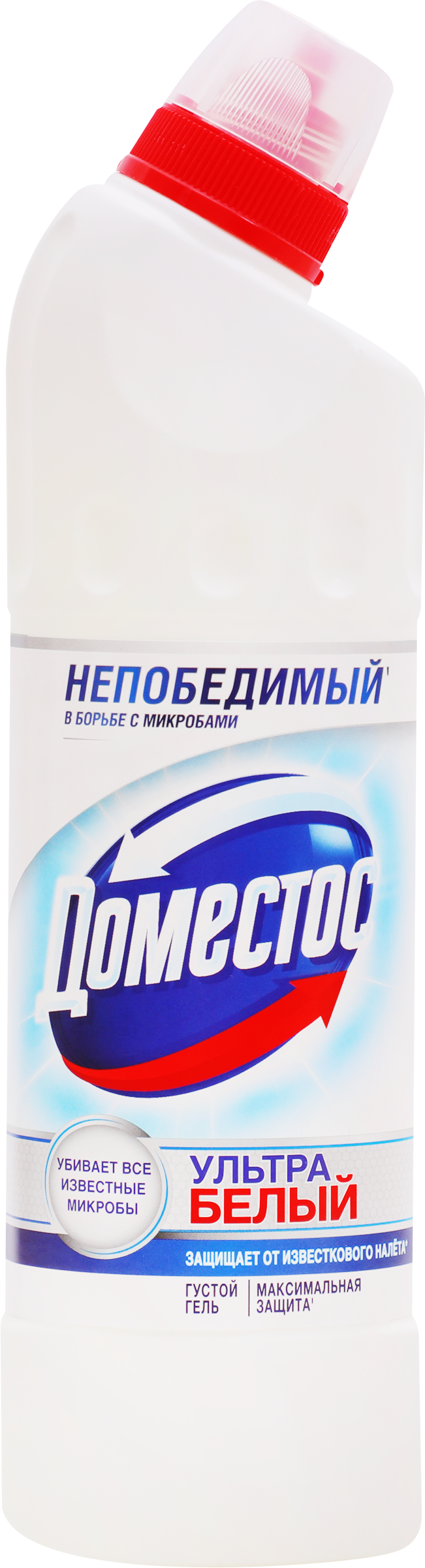 Изображение товара Средство для чистки туалета ДОМЕСТОС Эксперт сила 7 Ультрабелый 500мл