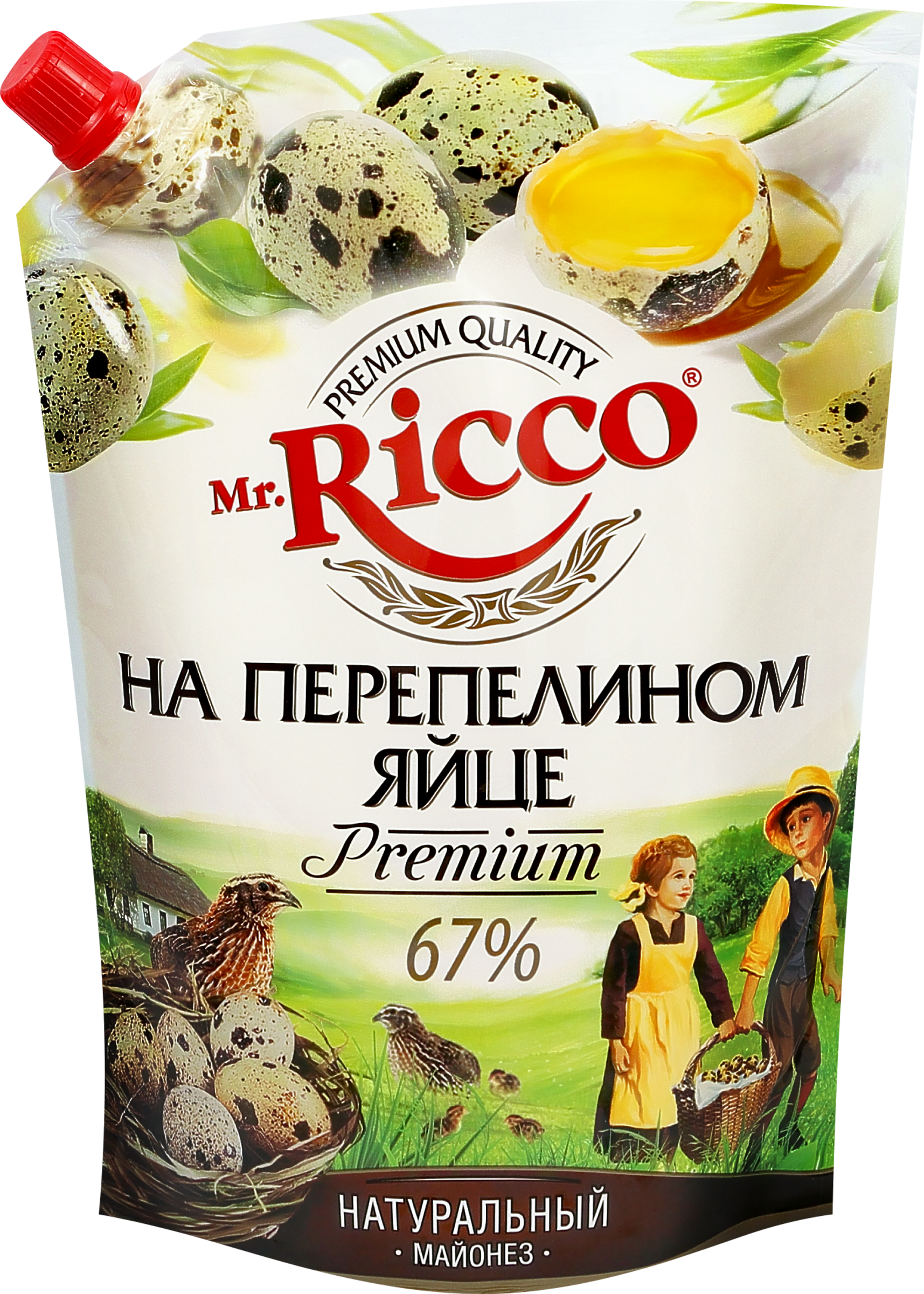 Изображение товара Майонез MR.RICCO Organic на перепелином яйце 67%, 800мл Изображение товара Майонез MR.RICCO Organic на перепелином яйце 67%, 800мл