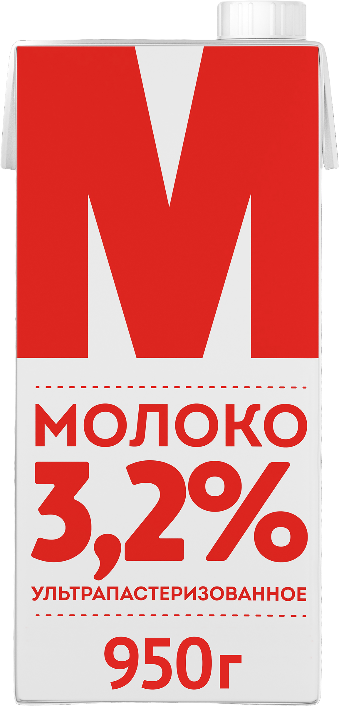 Изображение товара Молоко ультрапастеризованное М 3, 2% 950г от Вимм-Билль-Данн - натуральный продукт высокого качества