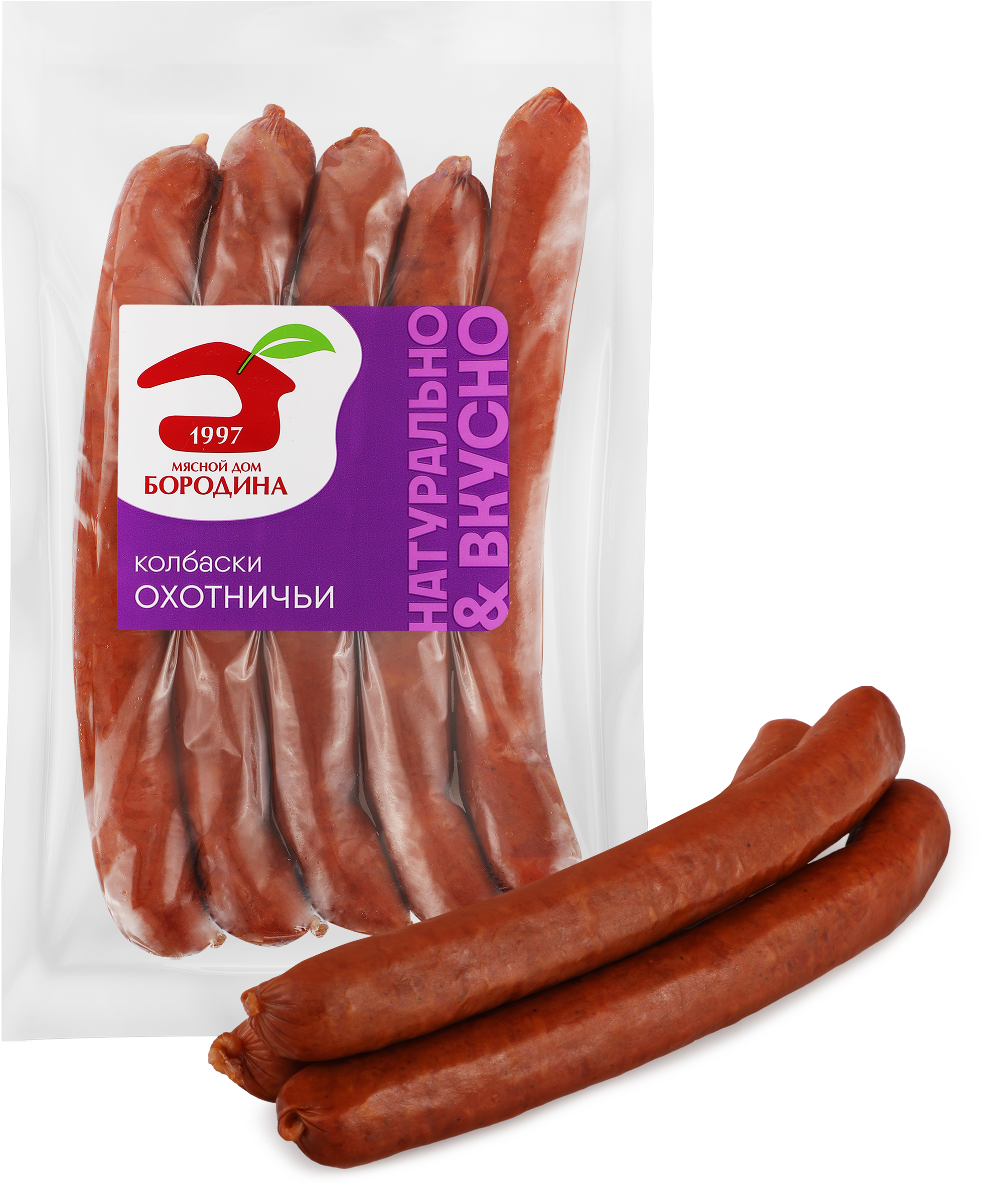 Изображение товара Полукопченые охотничьи колбаски МД БОРОДИНА 230г натуральные вкусные Изображение товара Полукопченые охотничьи колбаски МД БОРОДИНА 230г натуральные вкусные