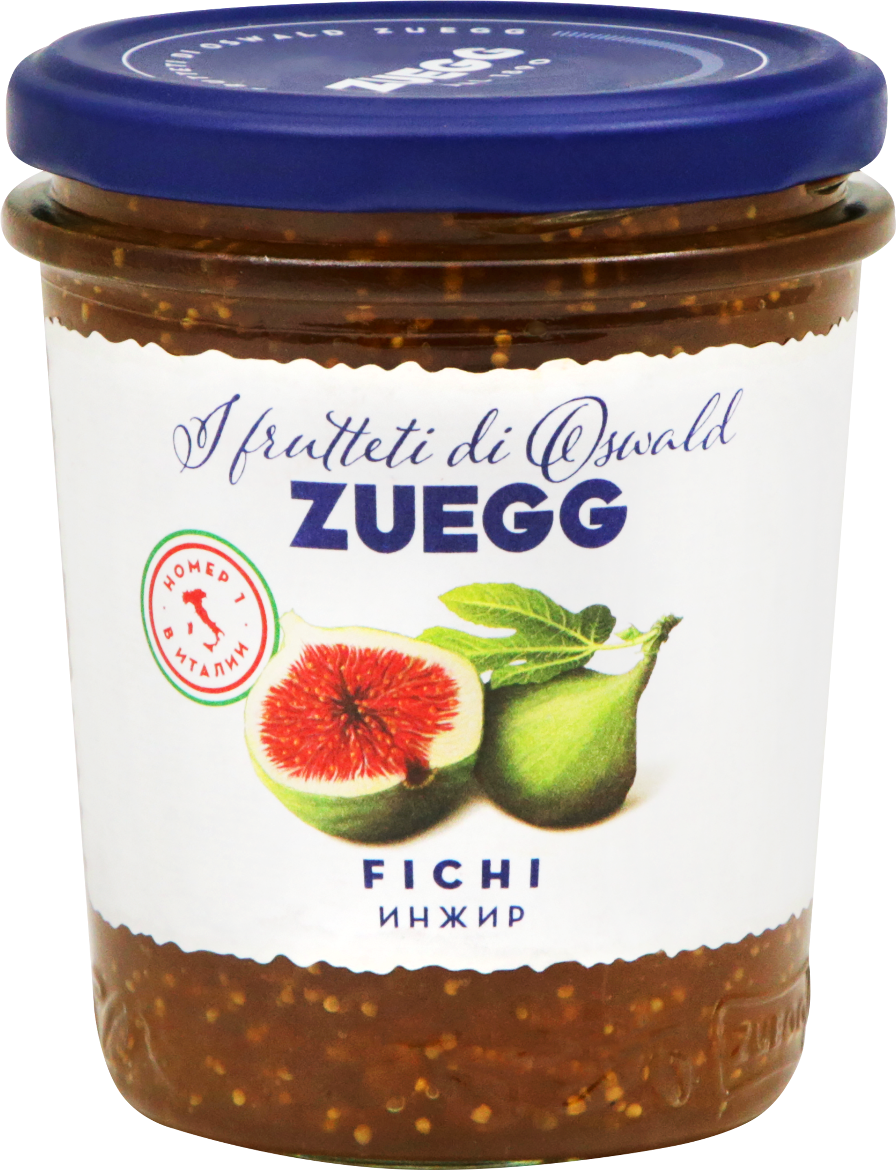 Изображение товара Конфитюр ZUEGG Инжир экстра натуральный 330г для десертов и завтраков