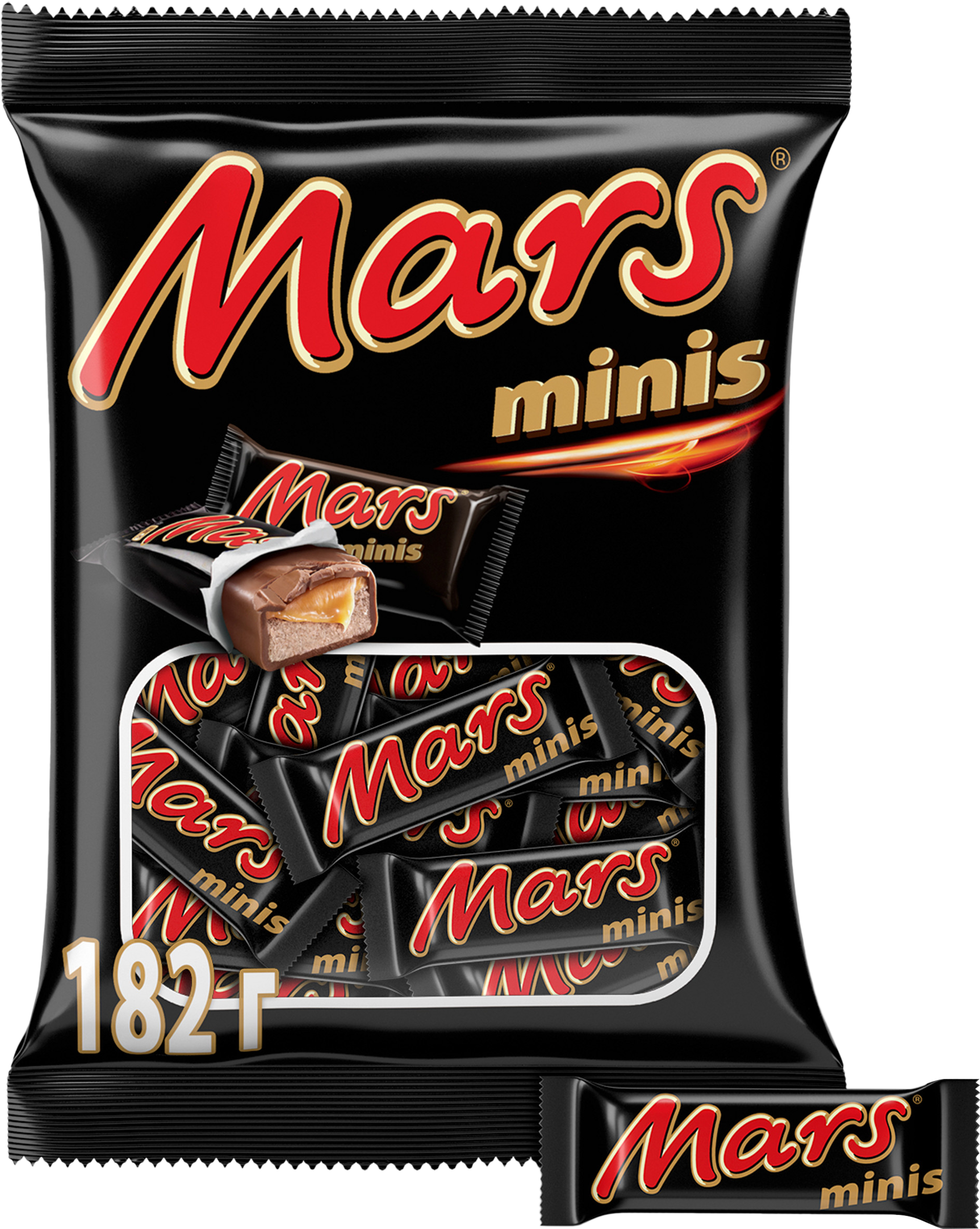 Изображение товара Конфеты MARS Minis c нугой и карамелью, 182г