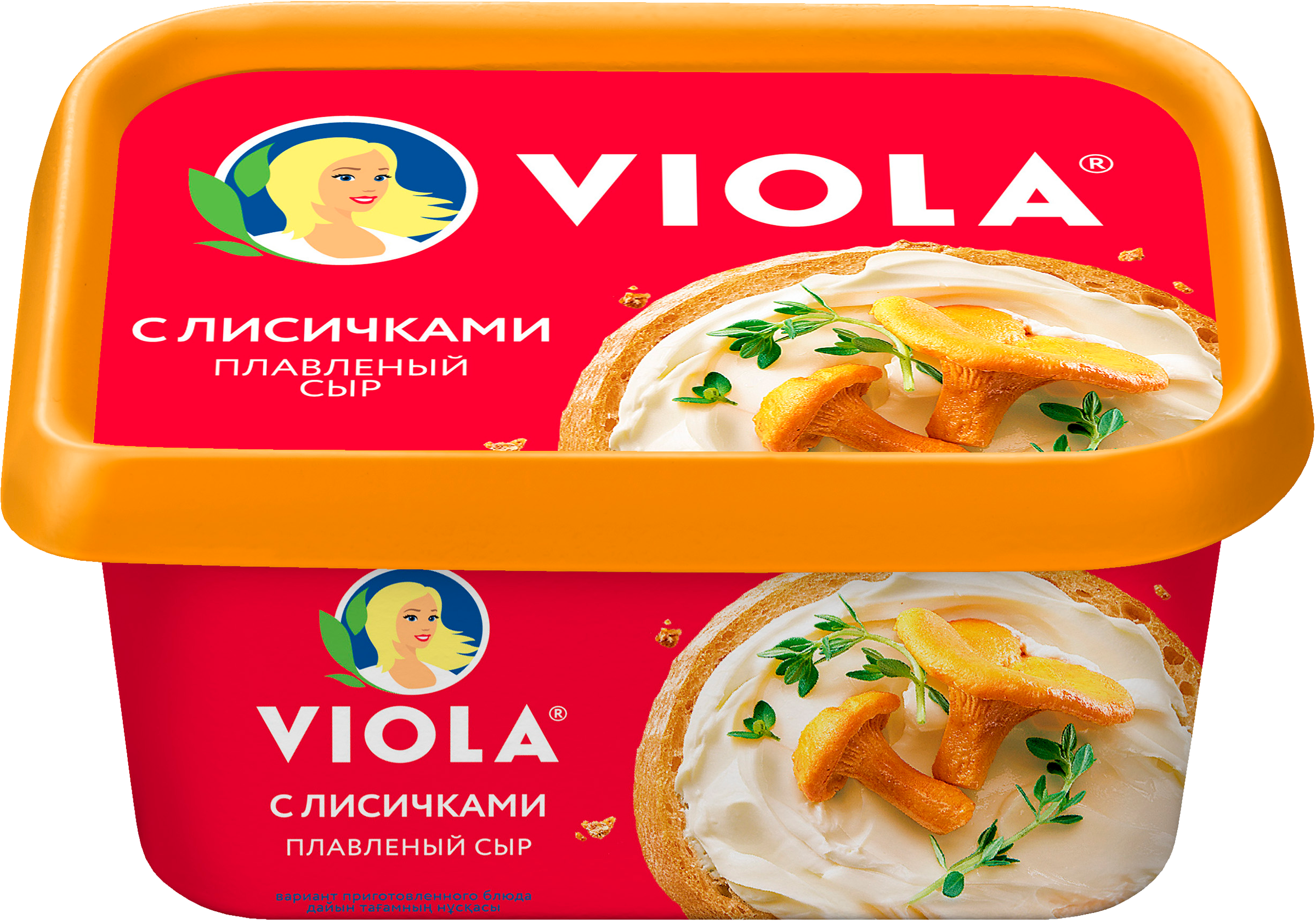 Изображение товара Сыр плавленый VIOLA с лисичками 50% 400г Изображение товара Сыр плавленый VIOLA с лисичками 50% 400г