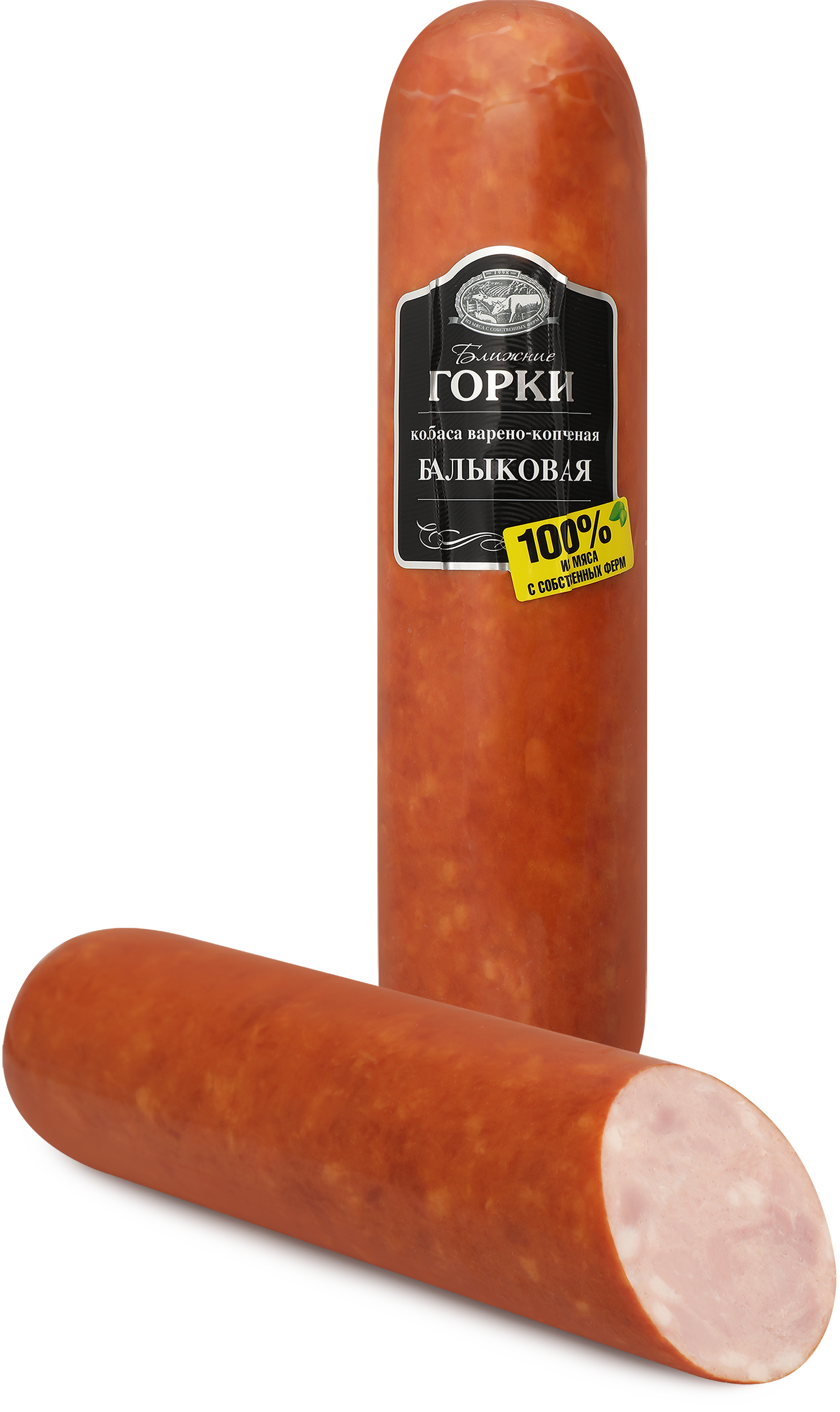Изображение товара Колбаса копчено-вареная БЛИЖНИЕ ГОРКИ Балыковая весовая Высокое качество вкус и аромат Изображение товара Колбаса копчено-вареная БЛИЖНИЕ ГОРКИ Балыковая весовая Высокое качество вкус и аромат