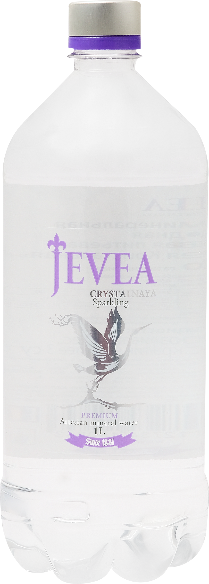 Изображение товара Вода минеральная JEVEA Crystalnaya природная столовая газированная, 1л