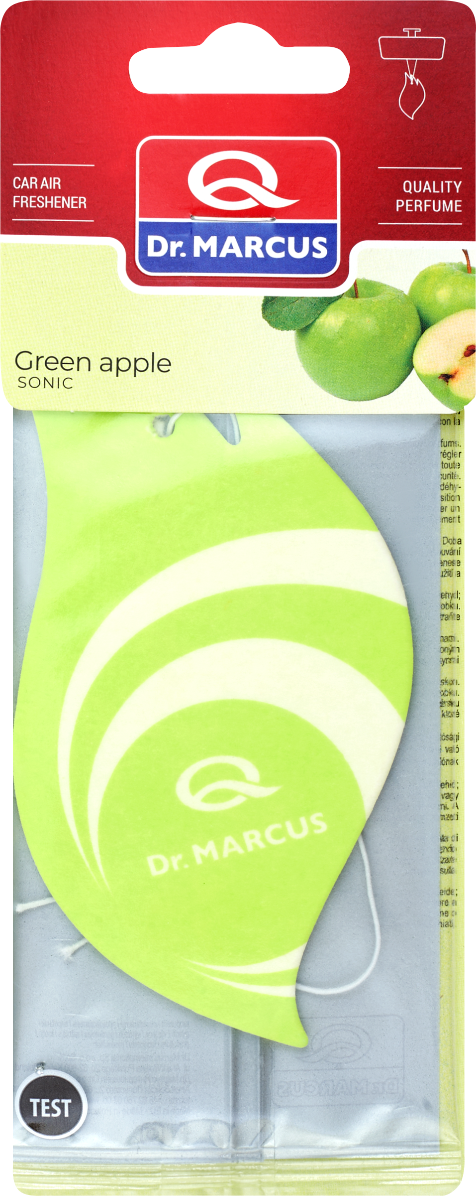 Изображение товара Автомобильный ароматизатор DR. MARCUS Sonic Green Apple/Watermelon для свежести и уюта Изображение товара Автомобильный ароматизатор DR. MARCUS Sonic Green Apple/Watermelon для свежести и уюта