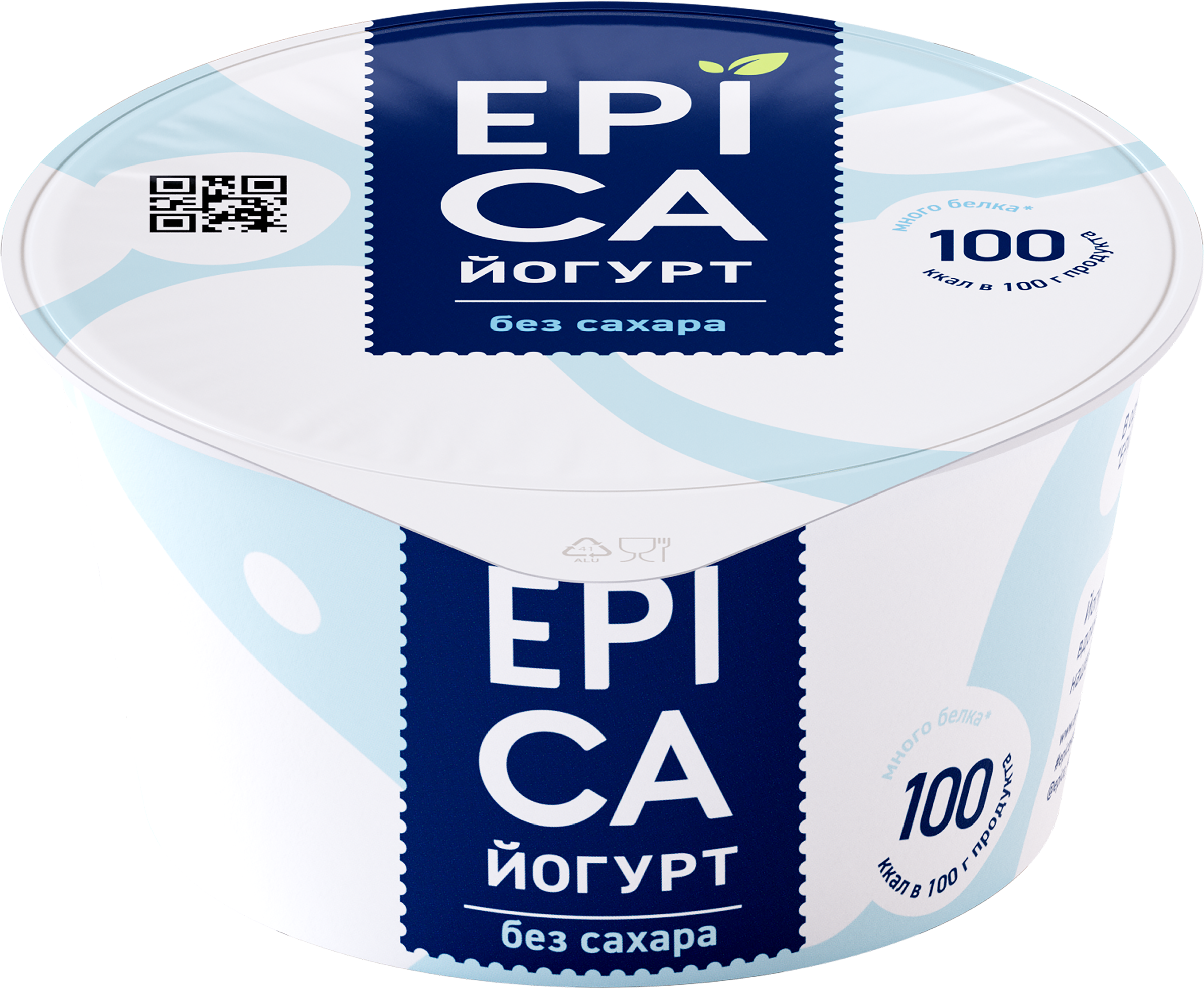 Изображение товара Йогурт EPICA Натуральный 6% без добавок 130г натуральный вкус Изображение товара Йогурт EPICA Натуральный 6% без добавок 130г натуральный вкус