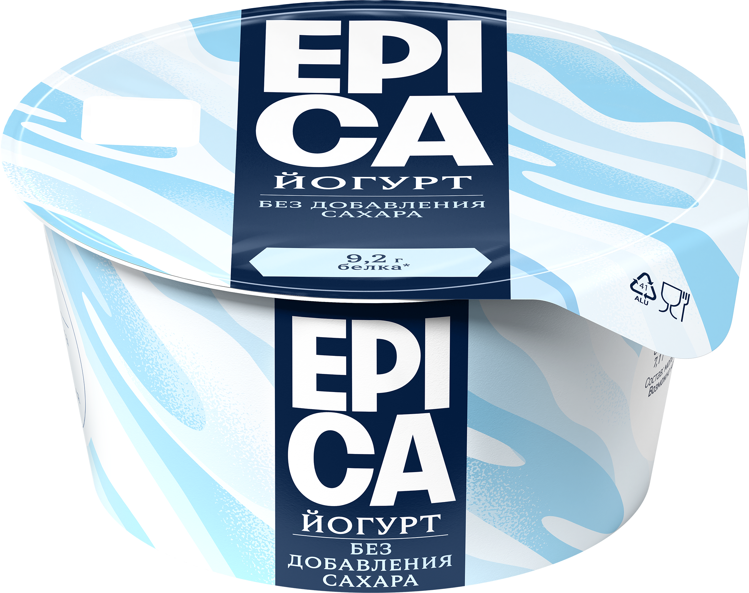 Изображение товара Йогурт EPICA Натуральный 6%, без змж, 130г Изображение товара Йогурт EPICA Натуральный 6%, без змж, 130г