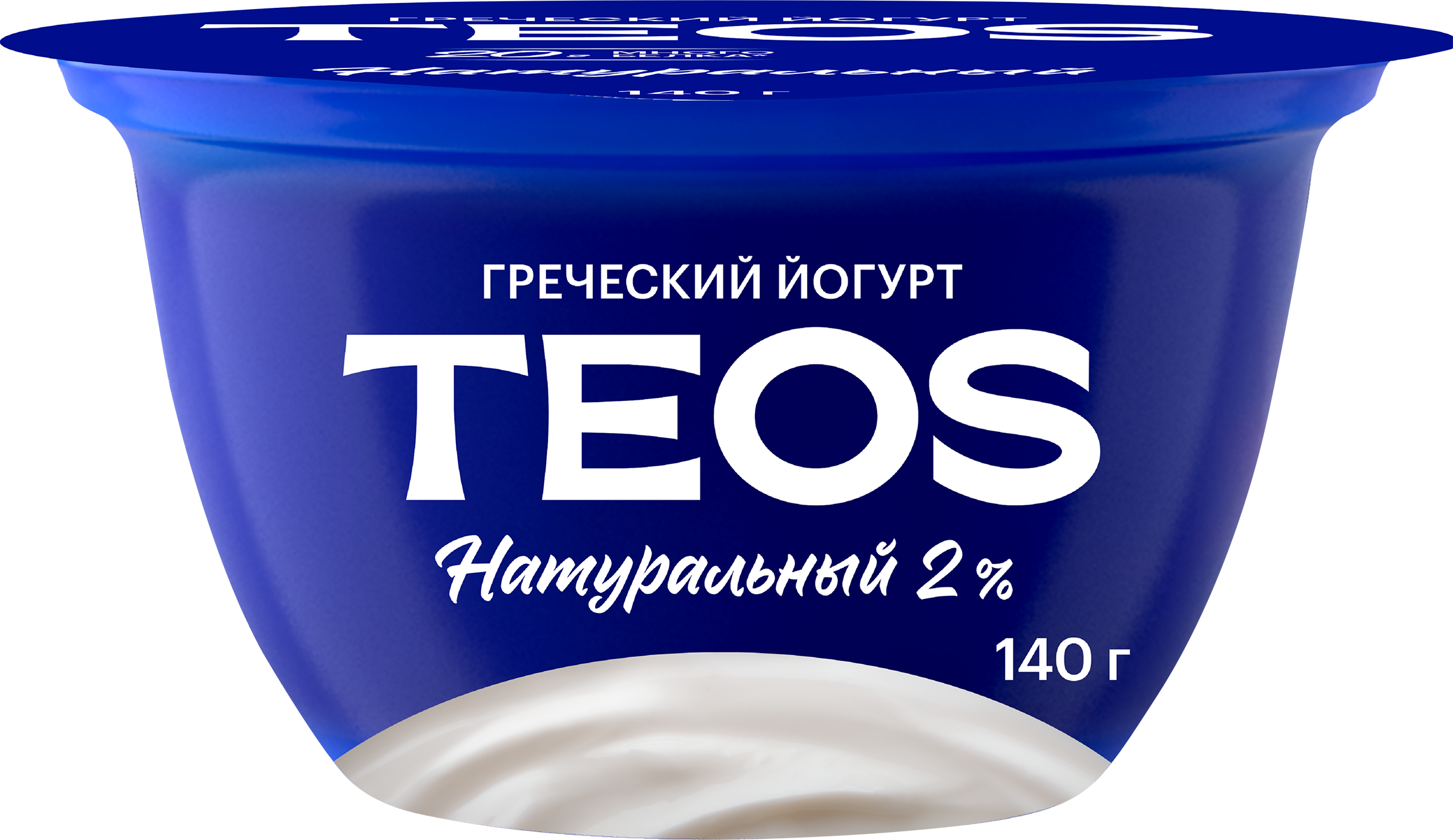 Изображение товара Йогурт TEOS Греческий 2% без добавок 140г натуральный продукт Изображение товара Йогурт TEOS Греческий 2% без добавок 140г натуральный продукт