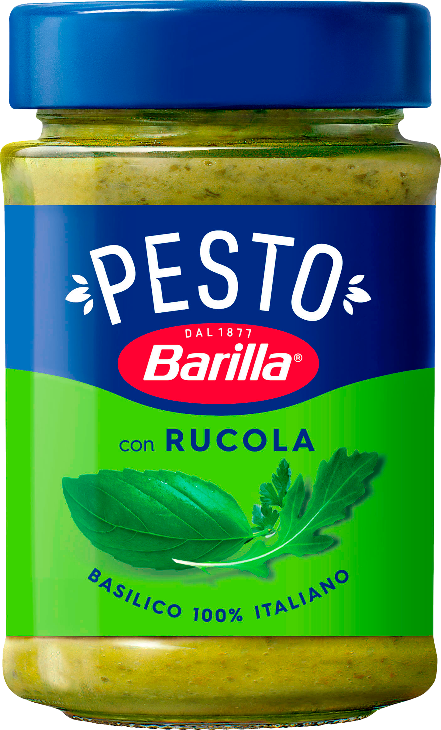 Изображение товара Соус паста BARILLA Pesto con Basilico e Rucola 190г натуральный итальянский Изображение товара Соус паста BARILLA Pesto con Basilico e Rucola 190г натуральный итальянский