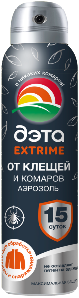 Изображение товара Аэрозоль от клещей и комаров ДЭТА, 150мл