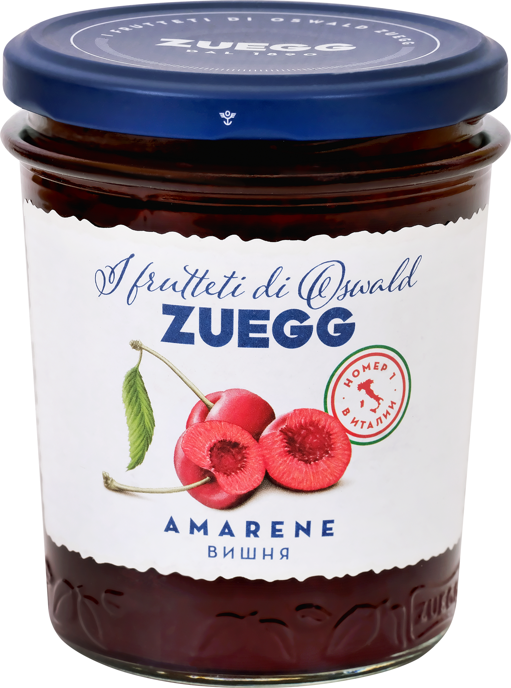 Изображение товара Конфитюр ZUEGG Вишня, экстра, 320г - натуральный и вкусный десертный продукт Изображение товара Конфитюр ZUEGG Вишня, экстра, 320г - натуральный и вкусный десертный продукт