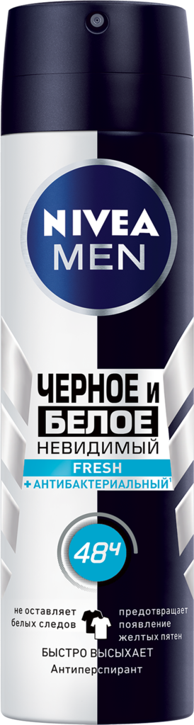 Изображение товара Антиперспирант-спрей мужской NIVEA MEN Fresh 130мл невидимая защита