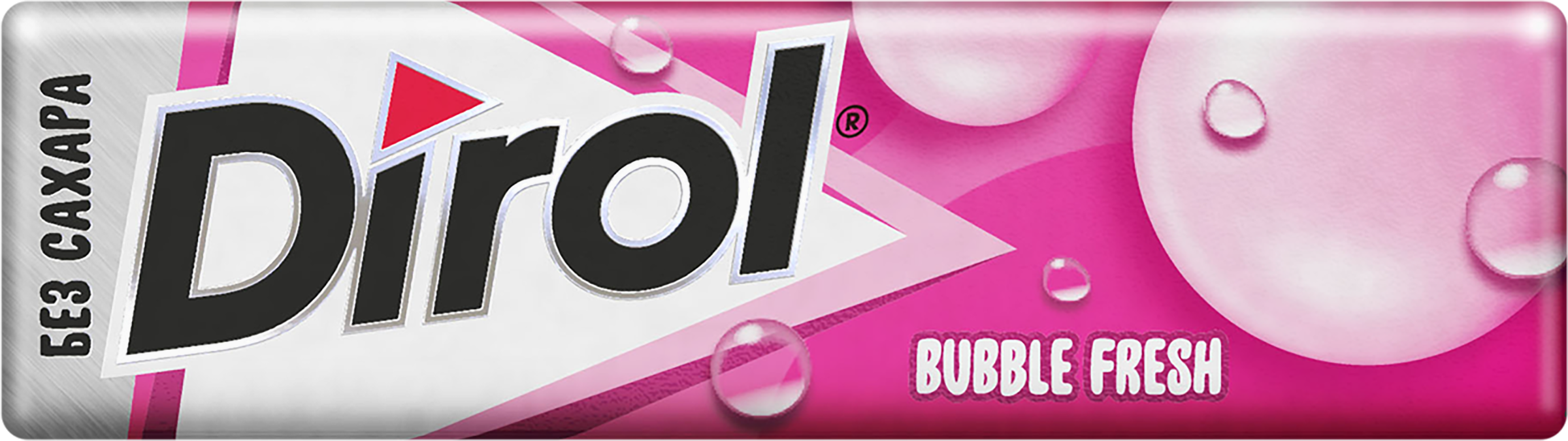 Изображение товара Жевательная резинка DIROL Bubble Fresh Мята и фрукты, 13,6г Изображение товара Жевательная резинка DIROL Bubble Fresh Мята и фрукты, 13,6г