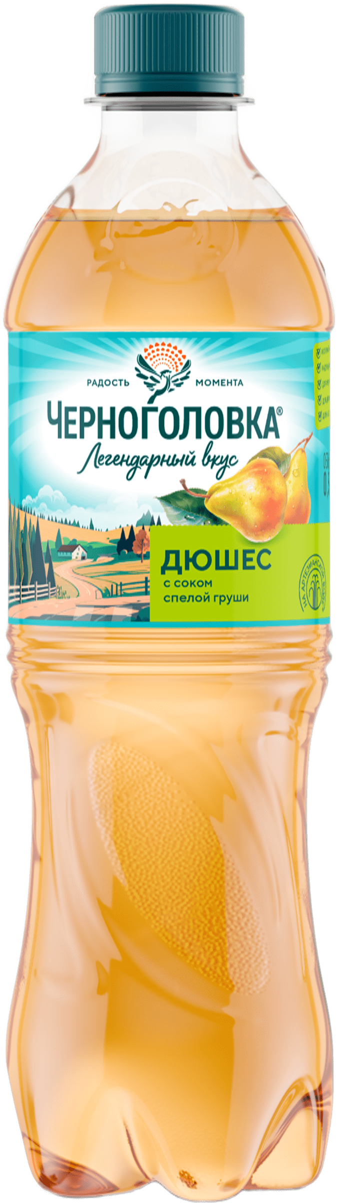Изображение товара Сильногазированный лимонад ЧЕРНОГОЛОВКА Дюшес 0.5л Изображение товара Сильногазированный лимонад ЧЕРНОГОЛОВКА Дюшес 0.5л
