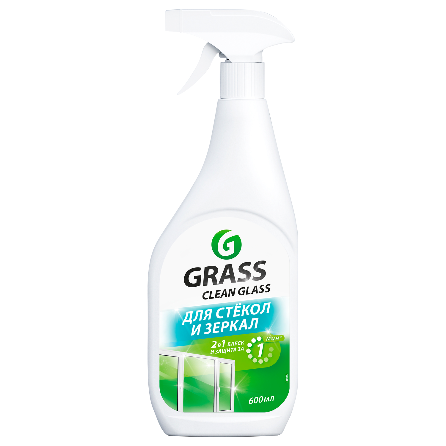 Изображение товара Средство для стекол, зеркал GRASS Clean Glass Супер Блеск, 600мл