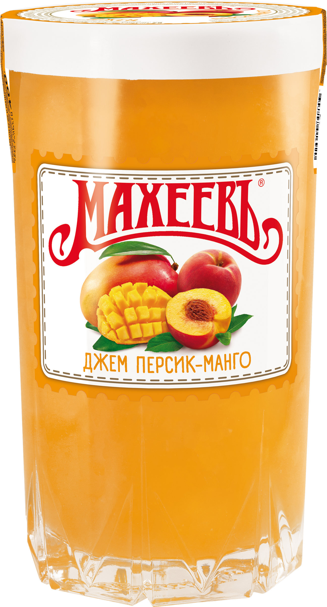Изображение товара Фруктовый джем МАХЕЕВЪ Персик и манго 400г натуральный и насыщенный вкус Изображение товара Фруктовый джем МАХЕЕВЪ Персик и манго 400г натуральный и насыщенный вкус