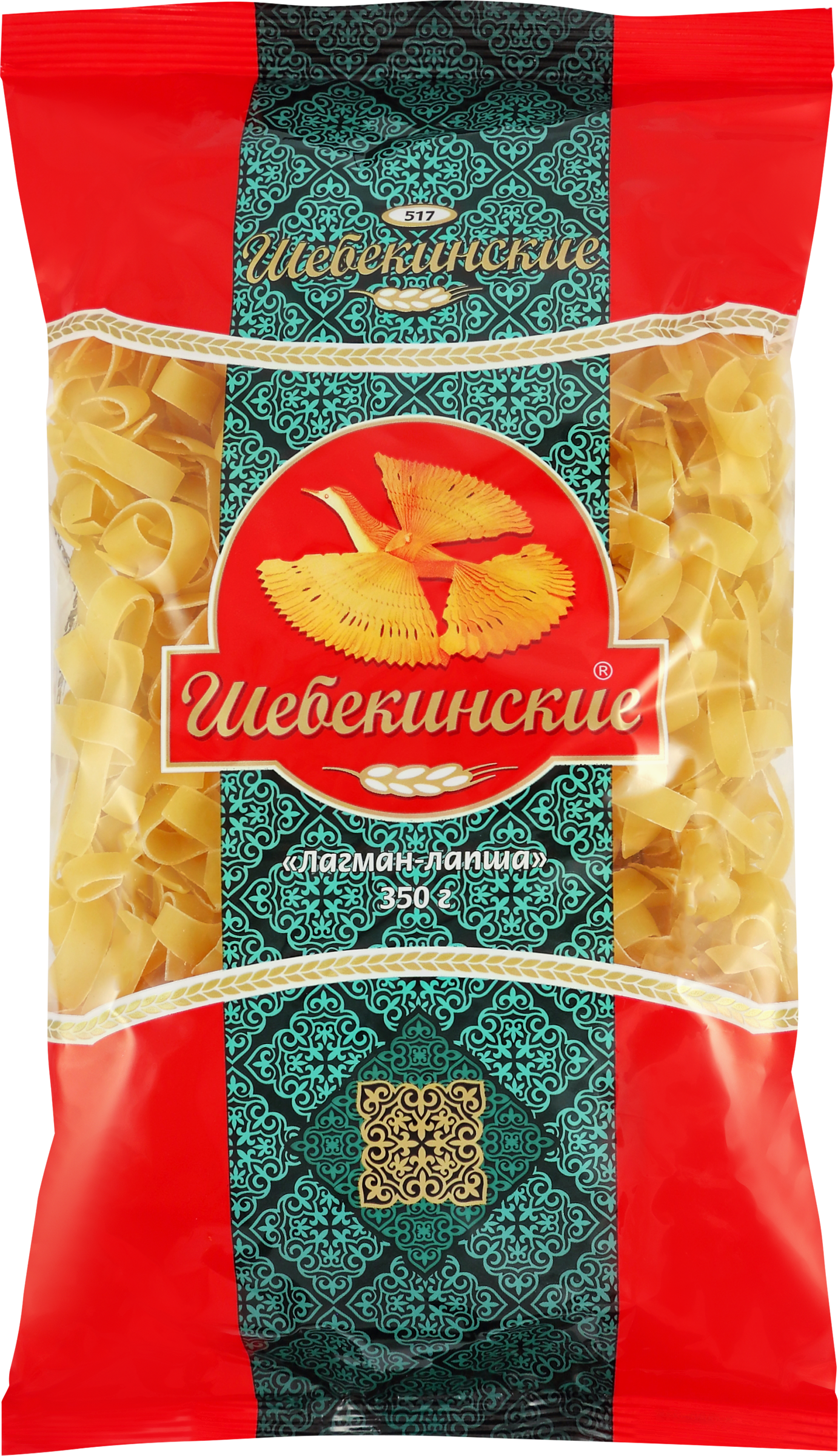 Изображение товара Макароны ШЕБЕКИНСКИЕ Лагман-лапша группа А, высший сорт, 350г Изображение товара Макароны ШЕБЕКИНСКИЕ Лагман-лапша группа А, высший сорт, 350г