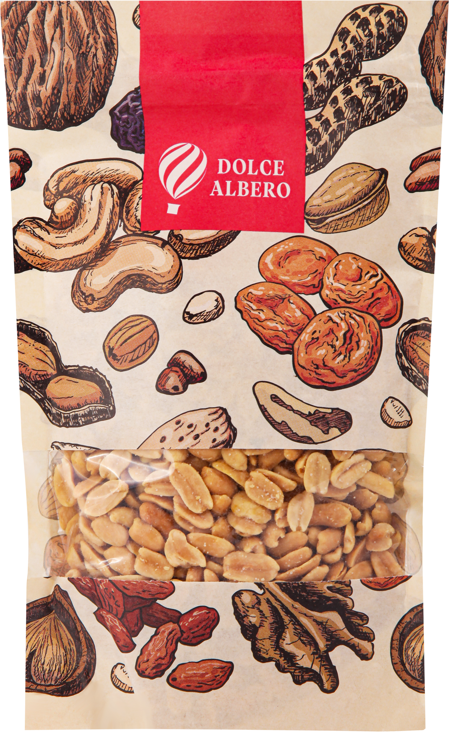 Изображение товара Арахис DOLCE ALBERO подсоленный жареный 200г - вкусный и качественный орех для перекусов