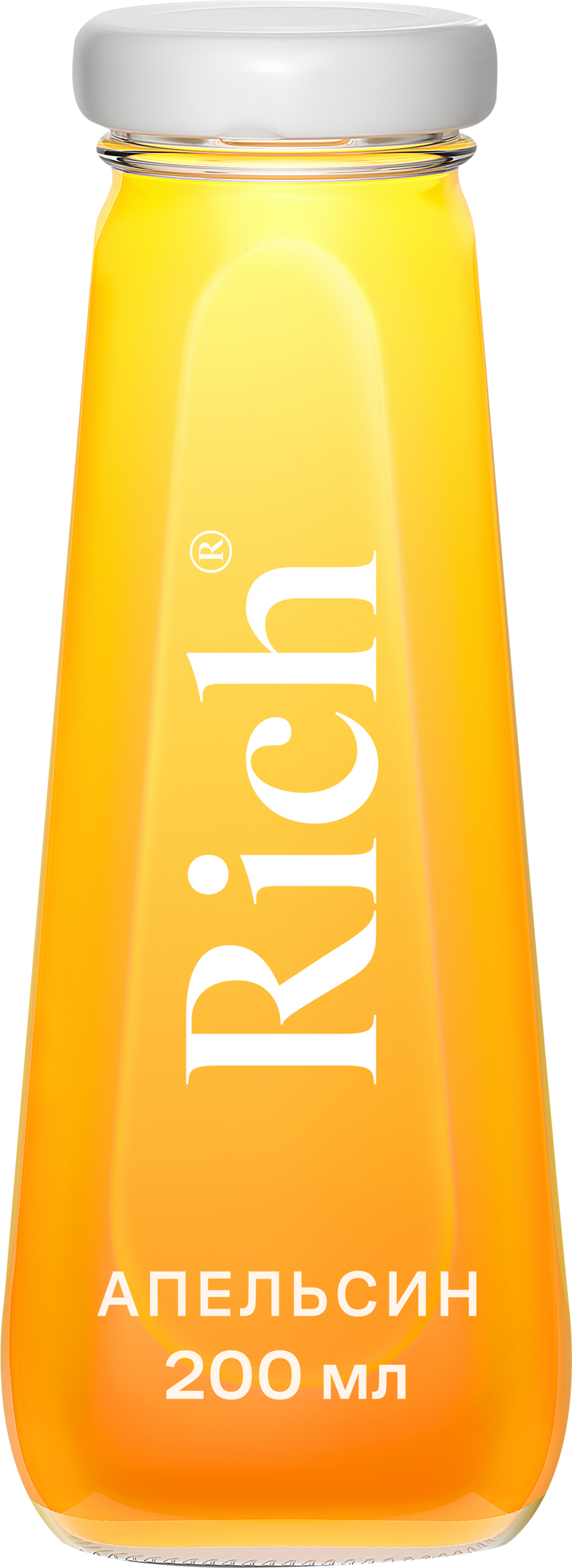 Изображение товара Сок RICH Апельсиновый, 0.2л