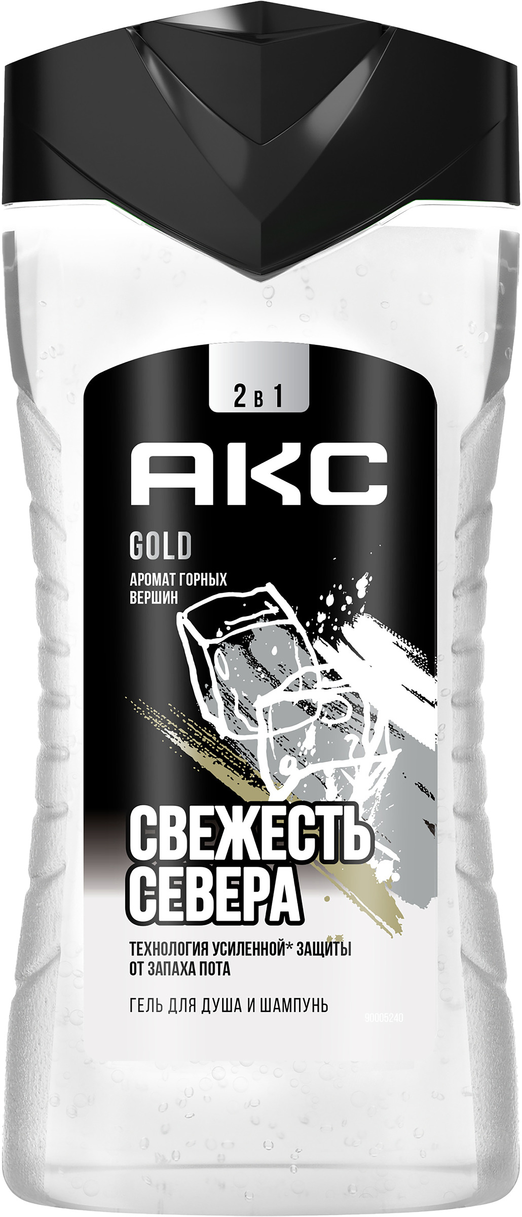 Изображение товара Гель для душа мужской АКС Gold 250мл освежающий и очищающий для всех типов кожи Изображение товара Гель для душа мужской АКС Gold 250мл освежающий и очищающий для всех типов кожи