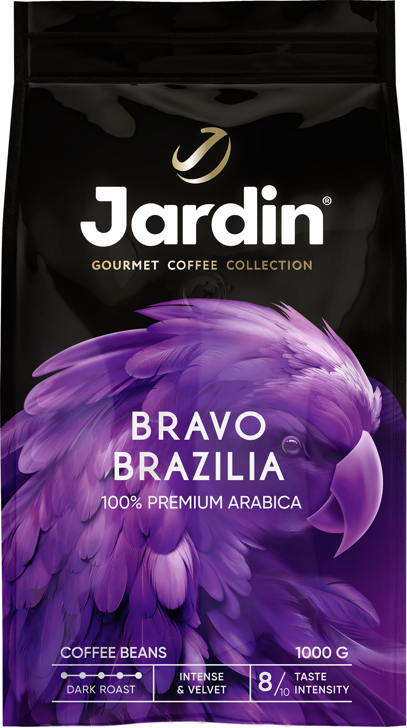 Изображение товара Кофе зерновой JARDIN Bravo Brazilia жареный, 1кг Изображение товара Кофе зерновой JARDIN Bravo Brazilia жареный, 1кг
