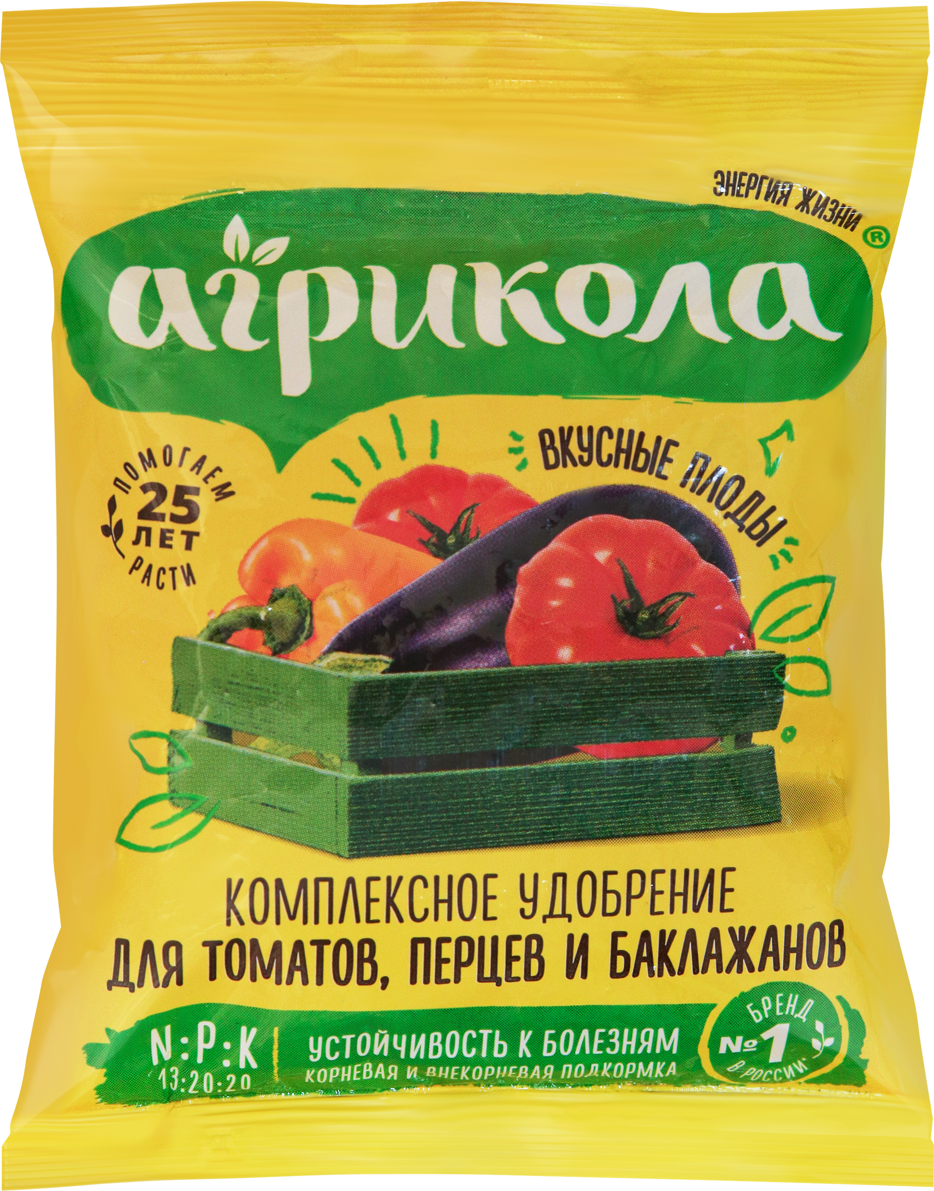 Изображение товара Удобрение для томатов, перцев и баклажанов АГРИКОЛА 3 50г Изображение товара Удобрение для томатов, перцев и баклажанов АГРИКОЛА 3 50г