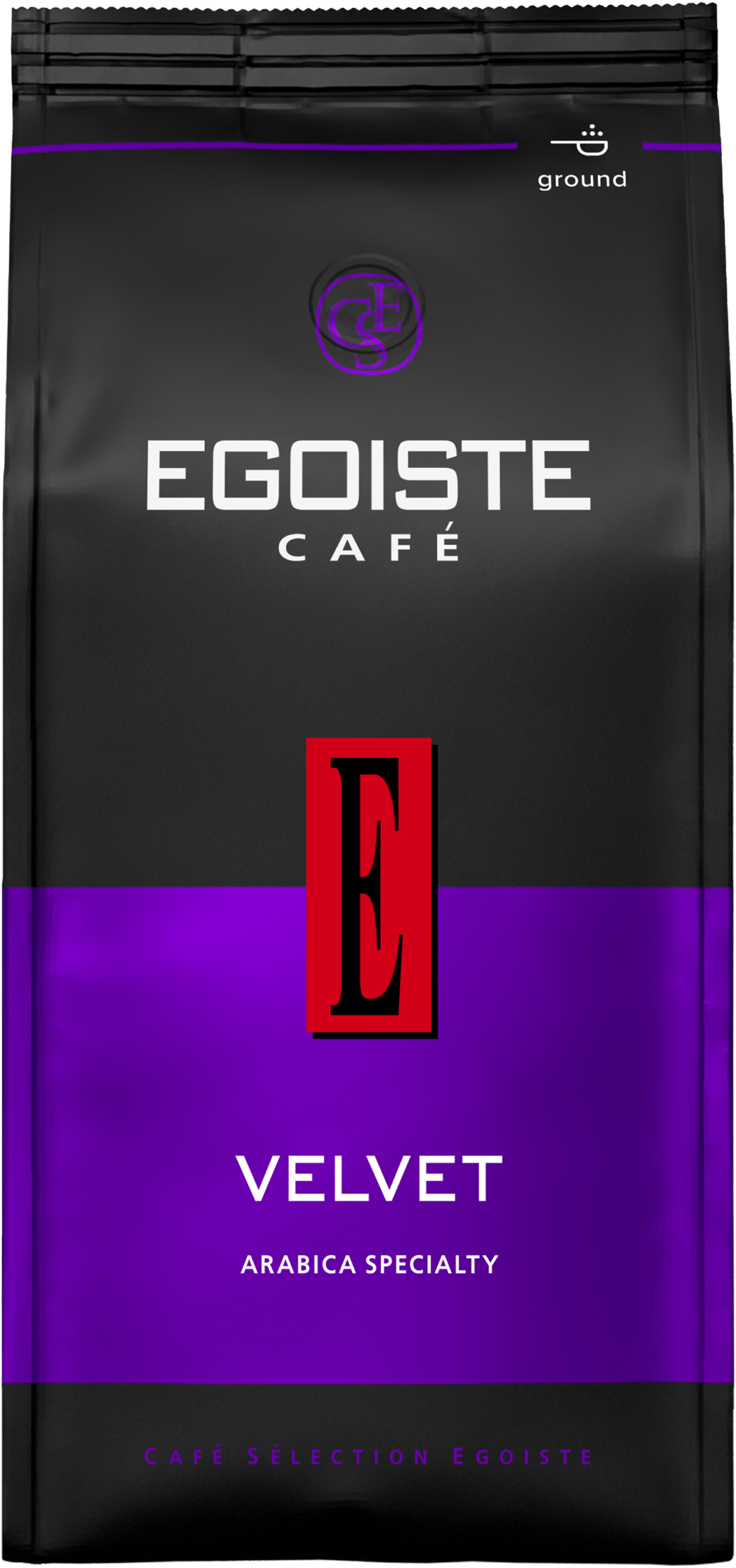 Изображение товара Кофе молотый EGOISTE Velvet 200г Арабика мягкий баланс вкуса Изображение товара Кофе молотый EGOISTE Velvet 200г Арабика мягкий баланс вкуса