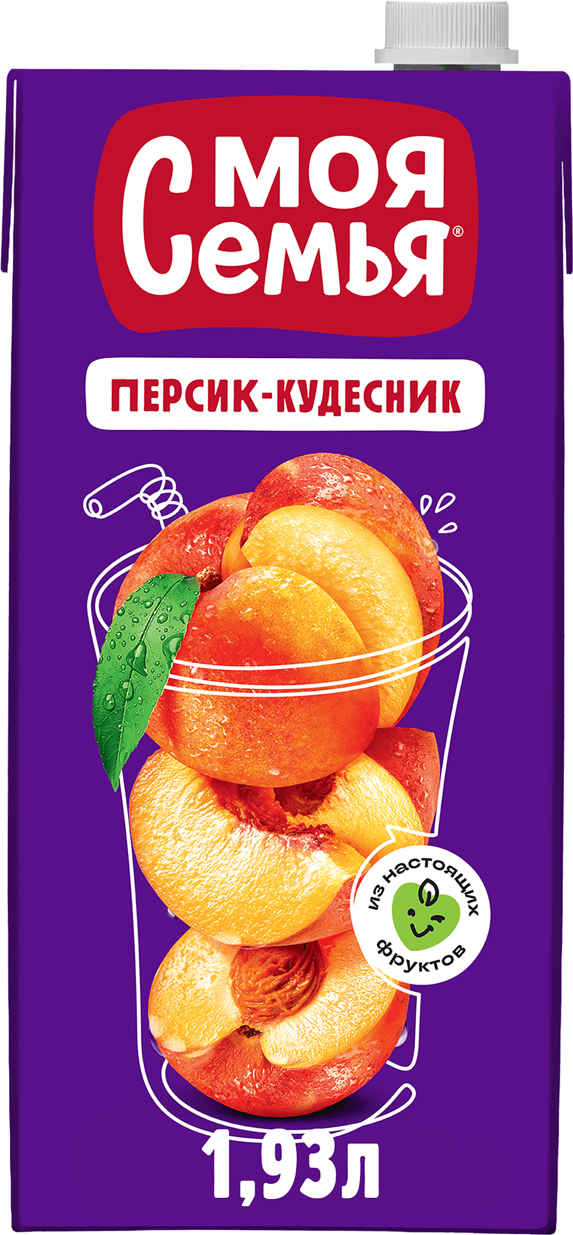 Изображение товара Напиток сокосодержащий МОЯ СЕМЬЯ Абрикос-Персикос 1.93 л натуральный фруктовый напиток Изображение товара Напиток сокосодержащий МОЯ СЕМЬЯ Абрикос-Персикос 1.93 л натуральный фруктовый напиток