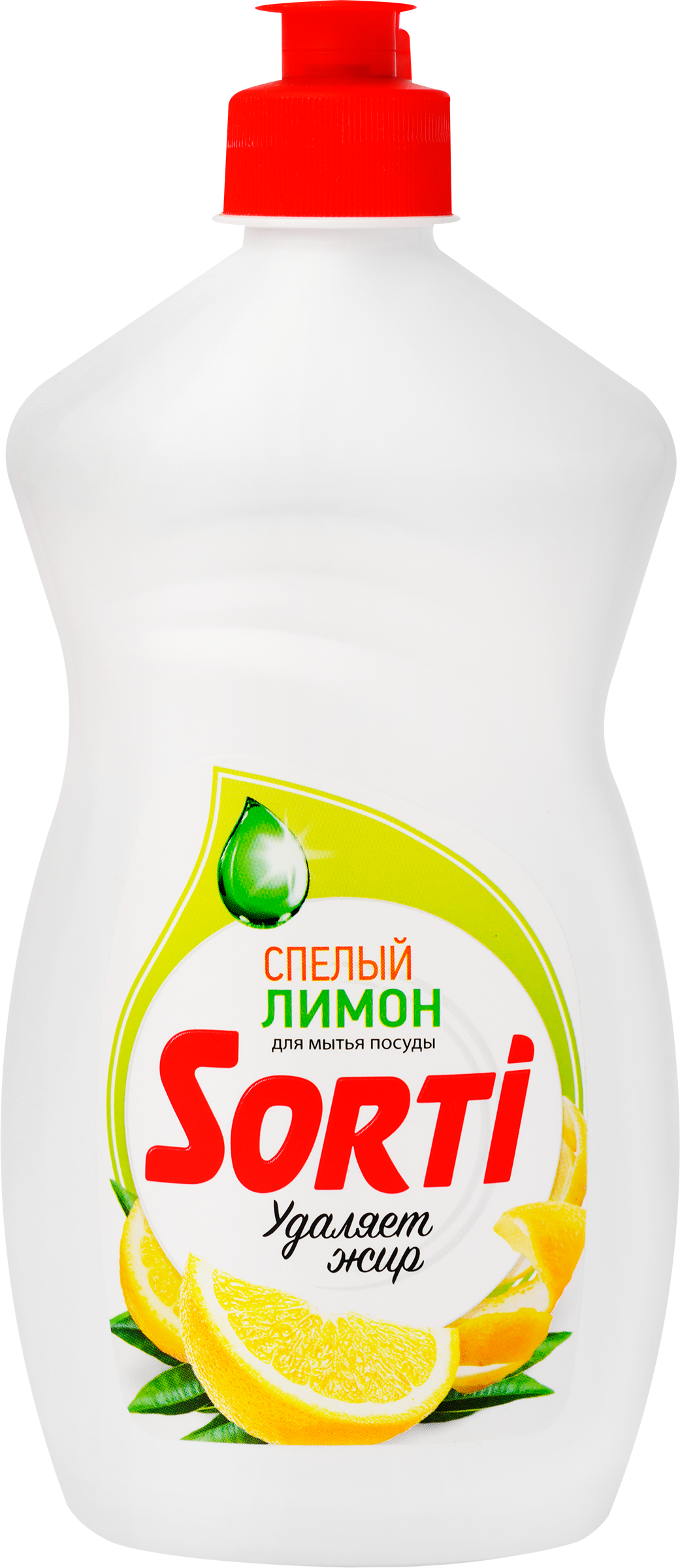 Изображение товара Жидкое средство для мытья посуды SORTI Лимон, 450г