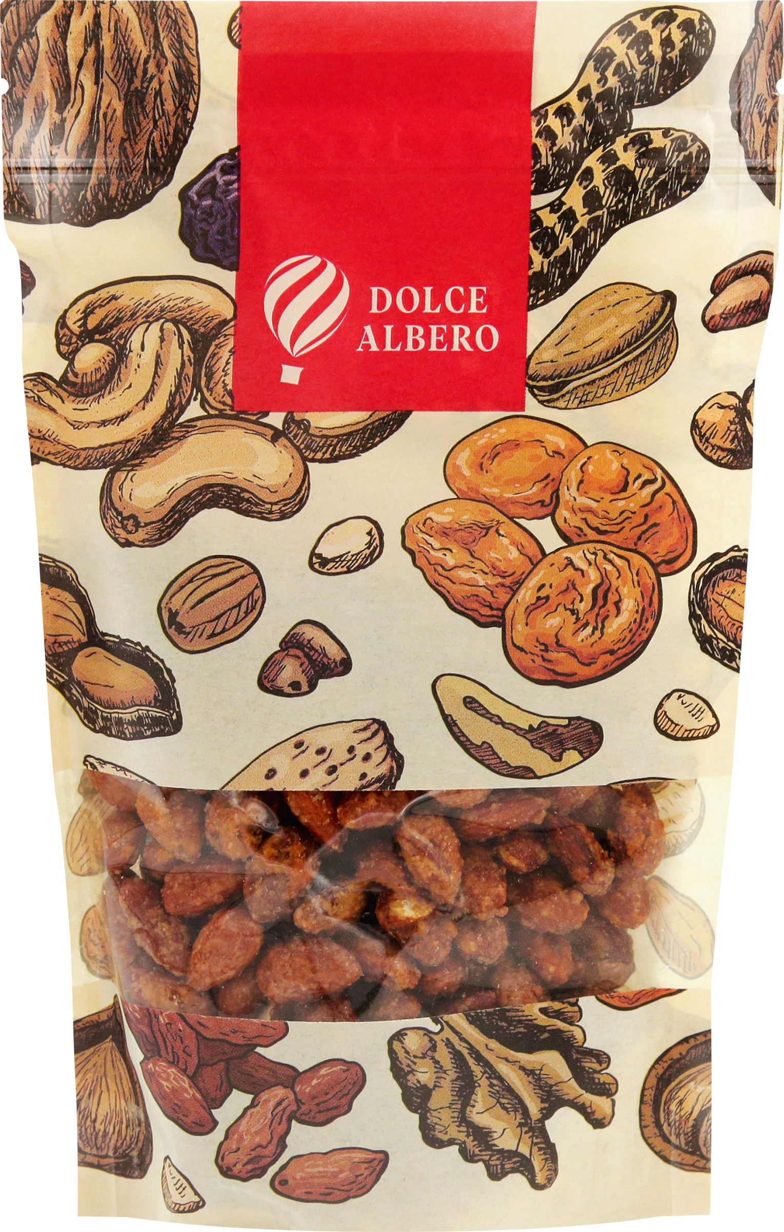 Изображение товара Миндаль DOLCE ALBERO в соленой карамели 200г - качественный орех с соленой карамелью Изображение товара Миндаль DOLCE ALBERO в соленой карамели 200г - качественный орех с соленой карамелью