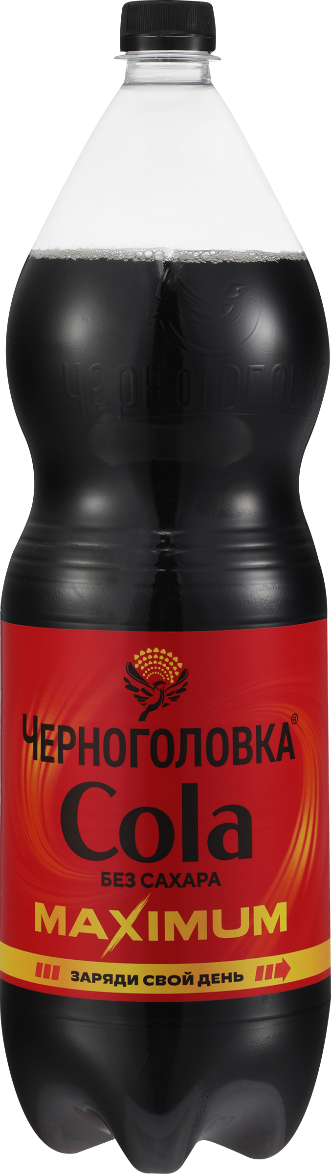 Изображение товара Напиток ЧЕРНОГОЛОВКА Кола Максимум без сахара сильногазированный, 2л