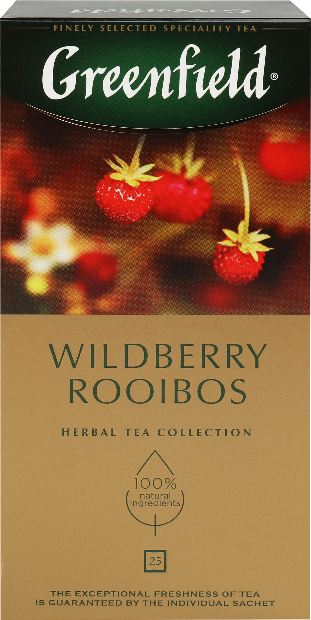 Изображение товара Травяной чай GREENFIELD Wildberry Rooibos с ягодами и земляникой Изображение товара Травяной чай GREENFIELD Wildberry Rooibos с ягодами и земляникой