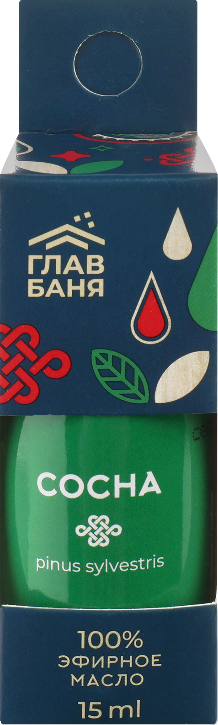 Изображение товара Масло эфирное ГЛАВБАНЯ Сосна, Арт. Б771, 17мл