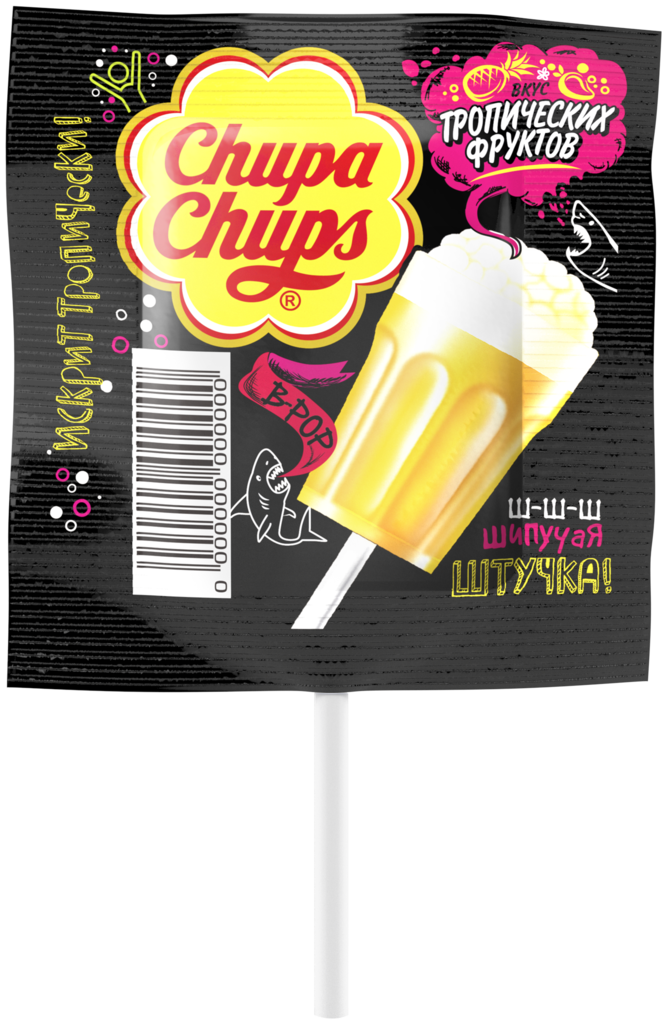 Изображение товара Карамель CHUPA CHUPS B-POP со вкусом тропических фруктов 15г Изображение товара Карамель CHUPA CHUPS B-POP со вкусом тропических фруктов 15г