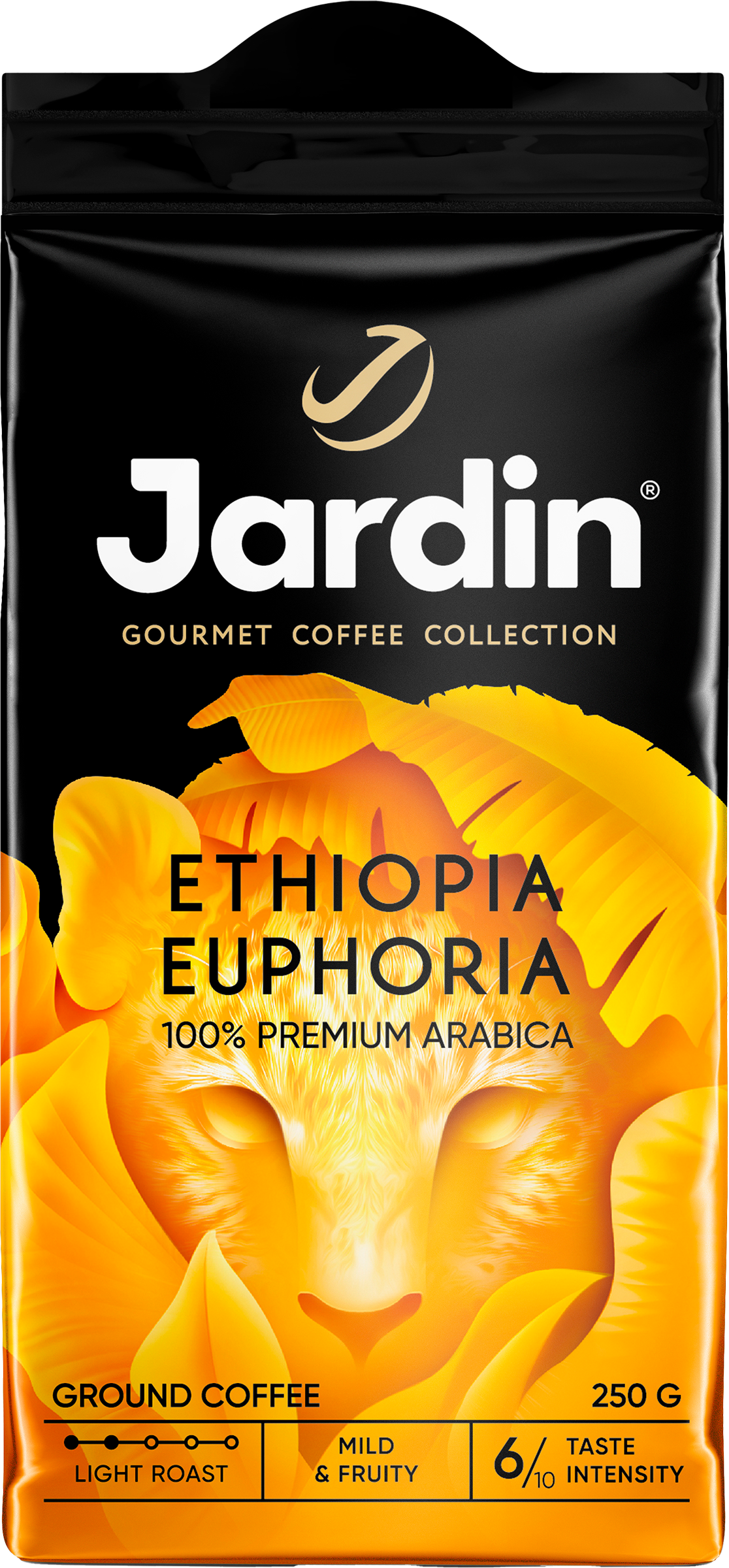 Изображение товара Кофе молотый JARDIN Эфиопия Эйфория жаренный 250г натуральная арабика Изображение товара Кофе молотый JARDIN Эфиопия Эйфория жаренный 250г натуральная арабика