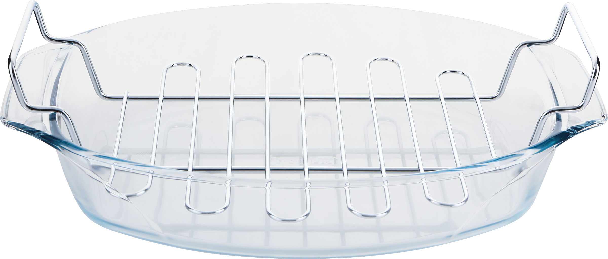 Изображение товара Форма для выпечки PYREX Irresistible 39х27см с решеткой, стекло, нержавеющая сталь Арт. 412U000/7043