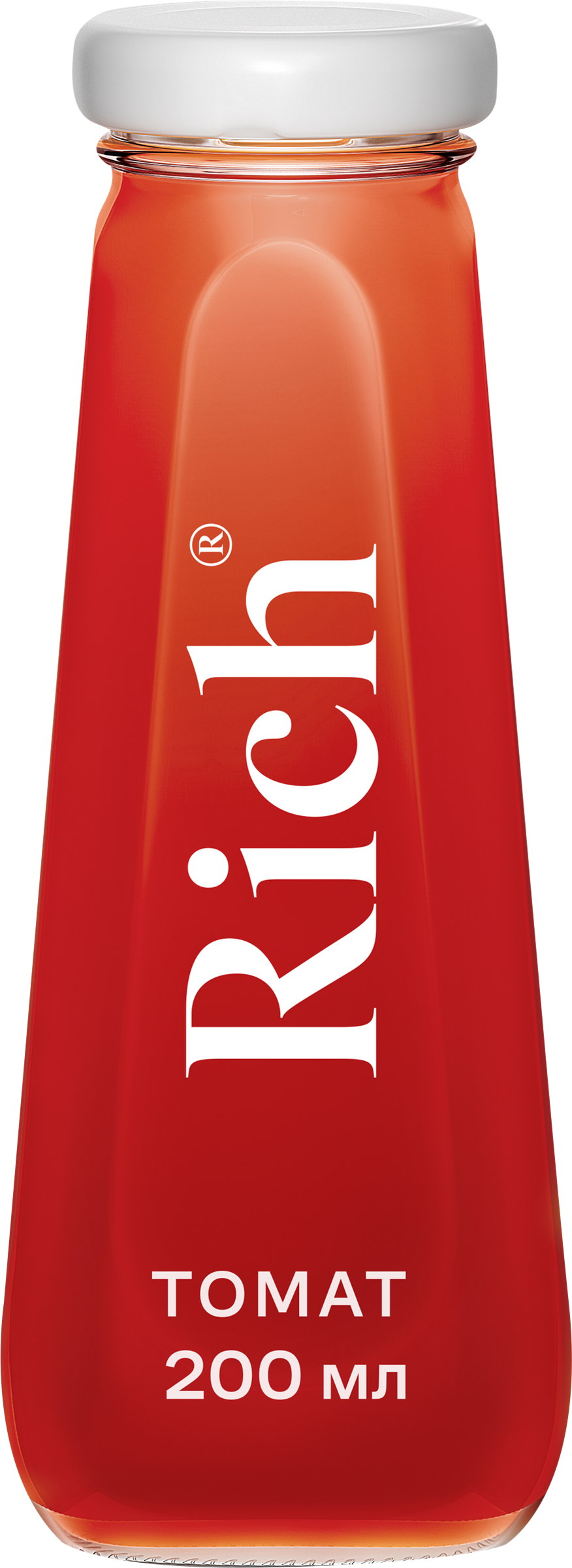 Изображение товара Томатный сок RICH с солью 0.2л натуральный и насыщенный вкус