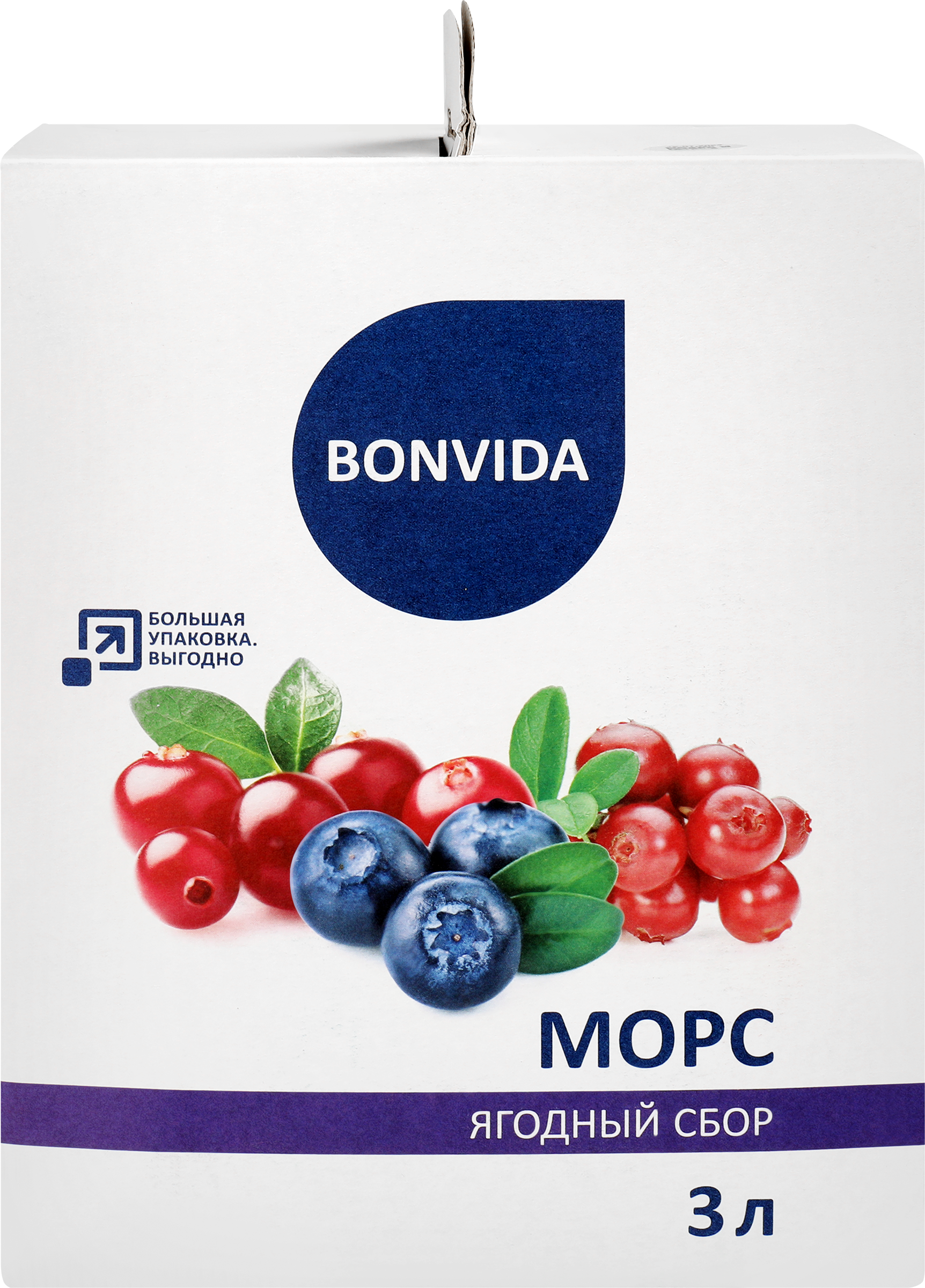 Изображение товара Морс BONVIDA Ягодный сбор, 3л Изображение товара Морс BONVIDA Ягодный сбор, 3л