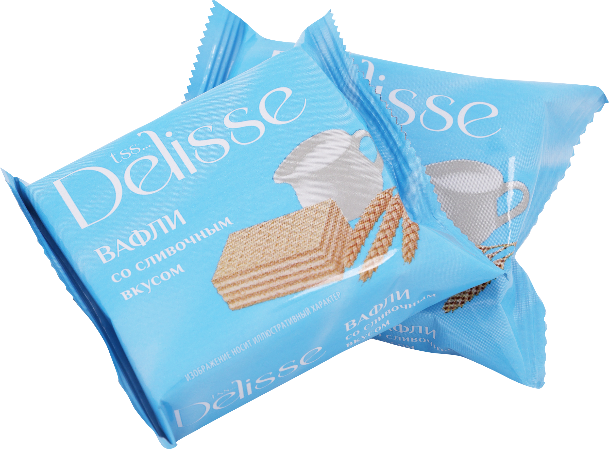 Изображение товара Вафли DELISSE со сливочным вкусом, весовые