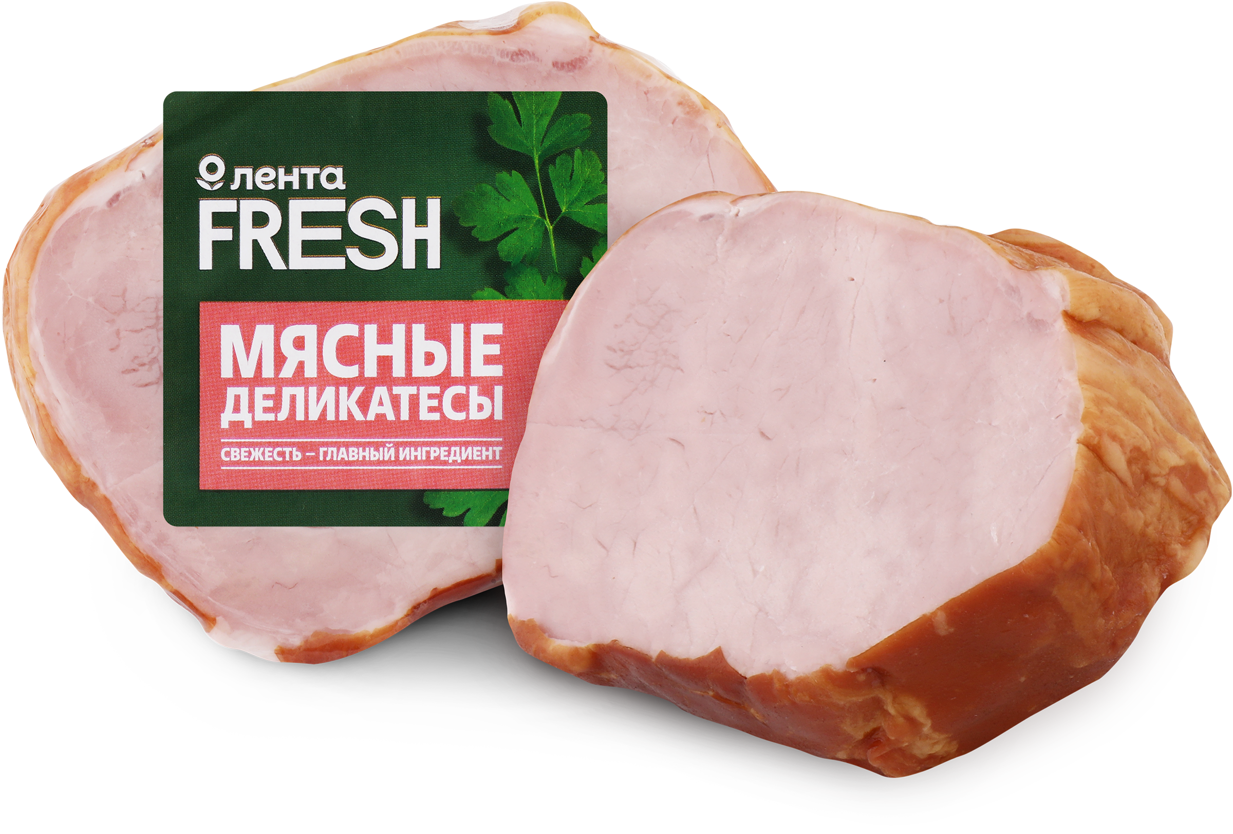 Изображение товара Карбонад копчено-вареный из свинины ЛЕНТА FRESH Традиционный, весовой