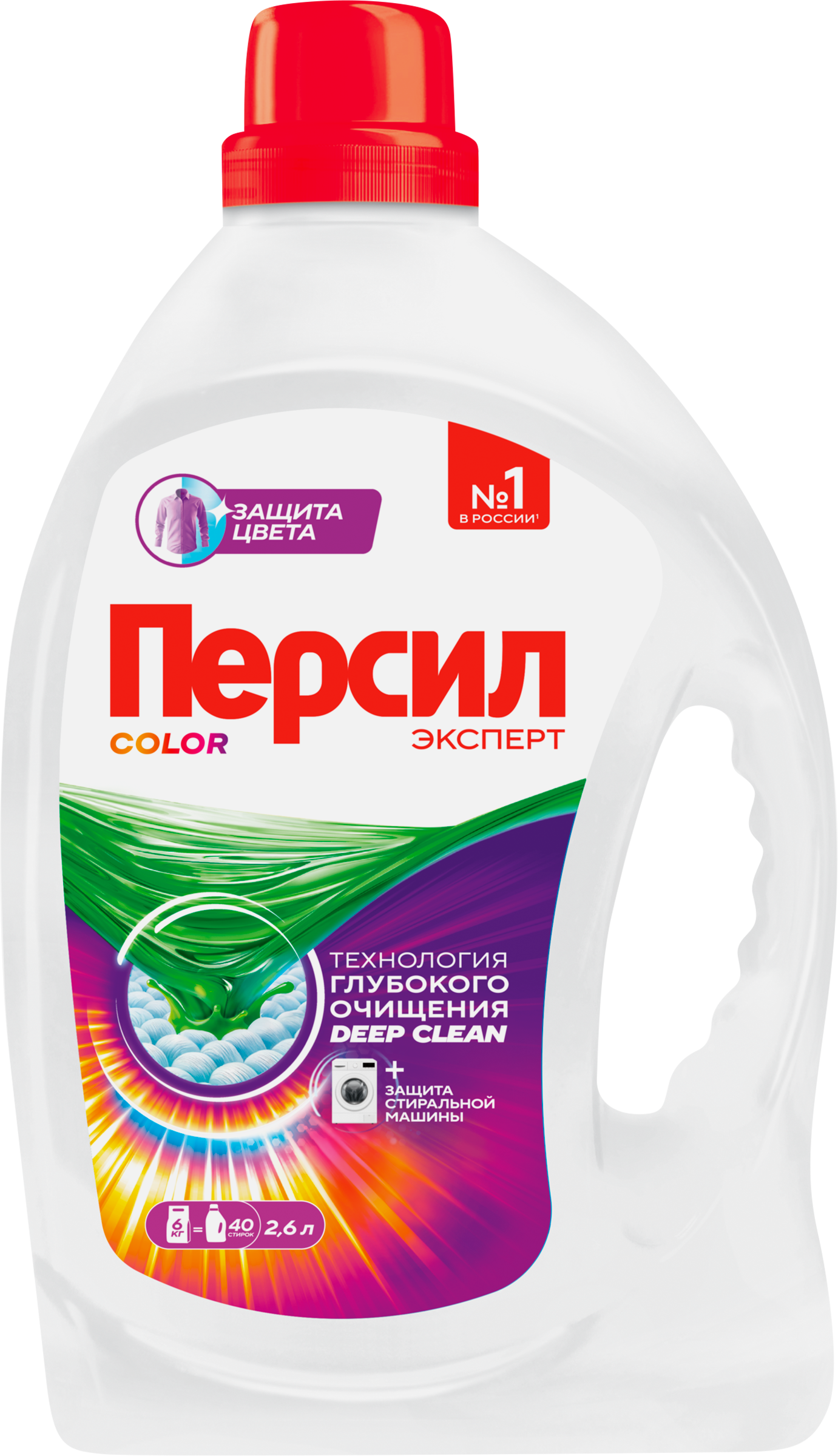 Изображение товара Гель для стирки цветного белья ПЕРСИЛ Color, 2.6л Изображение товара Гель для стирки цветного белья ПЕРСИЛ Color, 2.6л