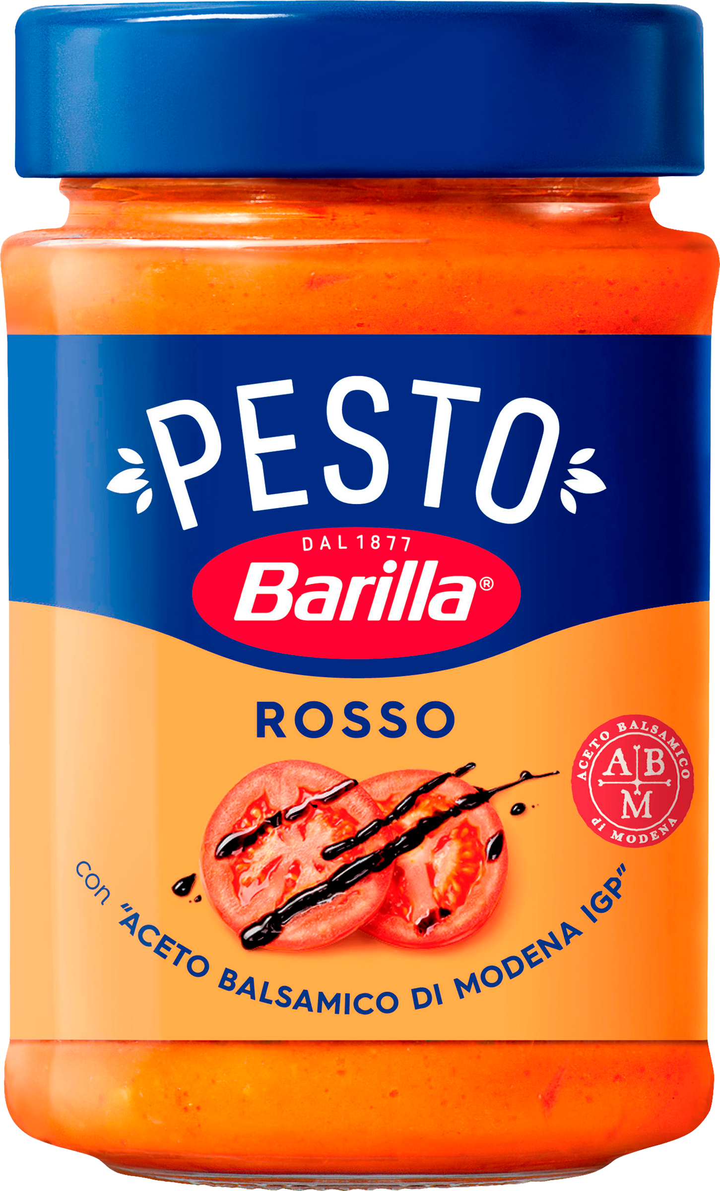 Изображение товара Соус BARILLA Pesto Rosso с томатами и базиликом, 200г - натуральный итальянский вкус