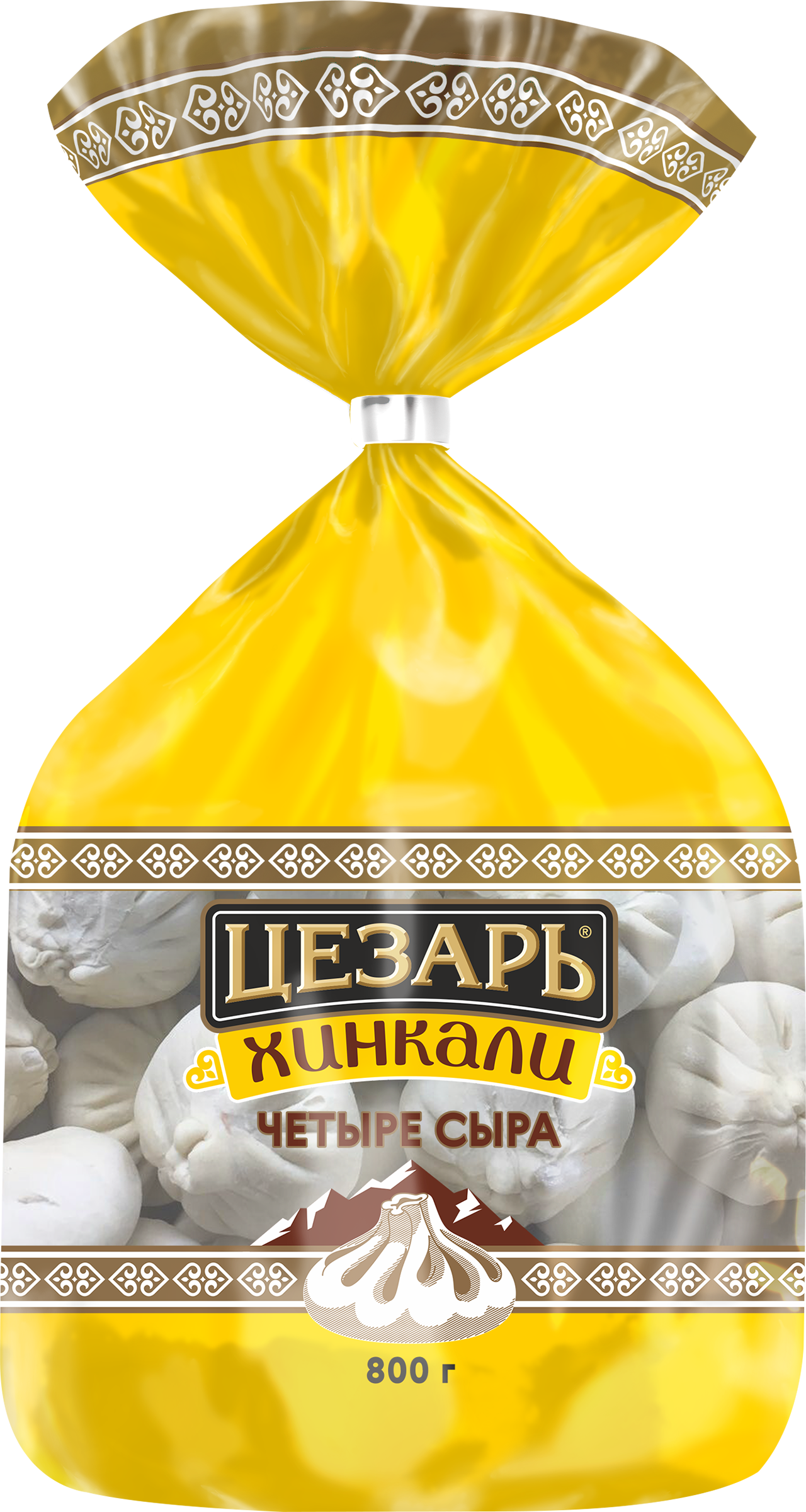 Изображение товара Хинкали ЦЕЗАРЬ 4 сыра 800г - быстрое и вкусное блюдо Изображение товара Хинкали ЦЕЗАРЬ 4 сыра 800г - быстрое и вкусное блюдо