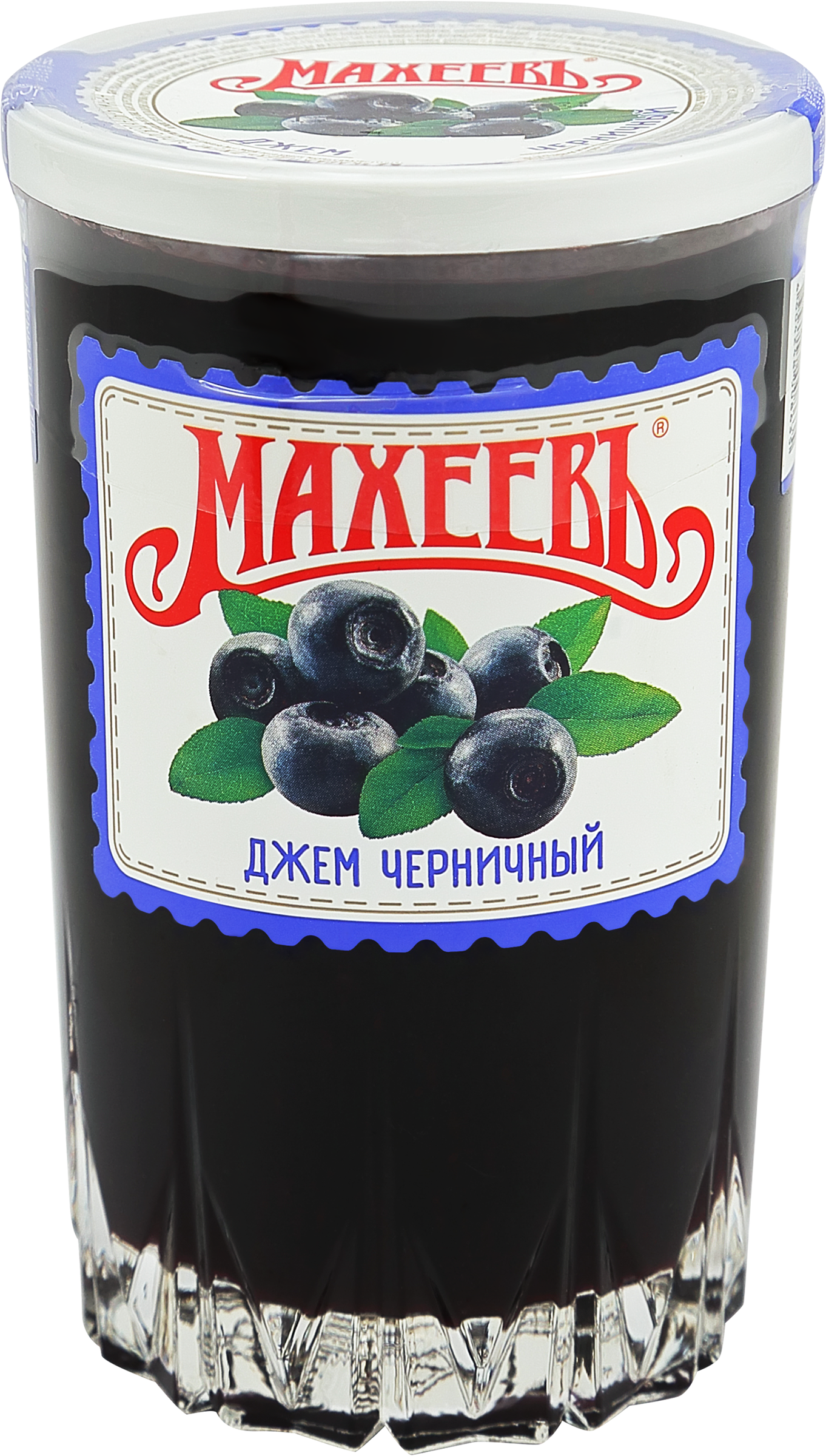 Изображение товара Джем МАХЕЕВЪ Черничный, 400г - вкусный и полезный Изображение товара Джем МАХЕЕВЪ Черничный, 400г - вкусный и полезный