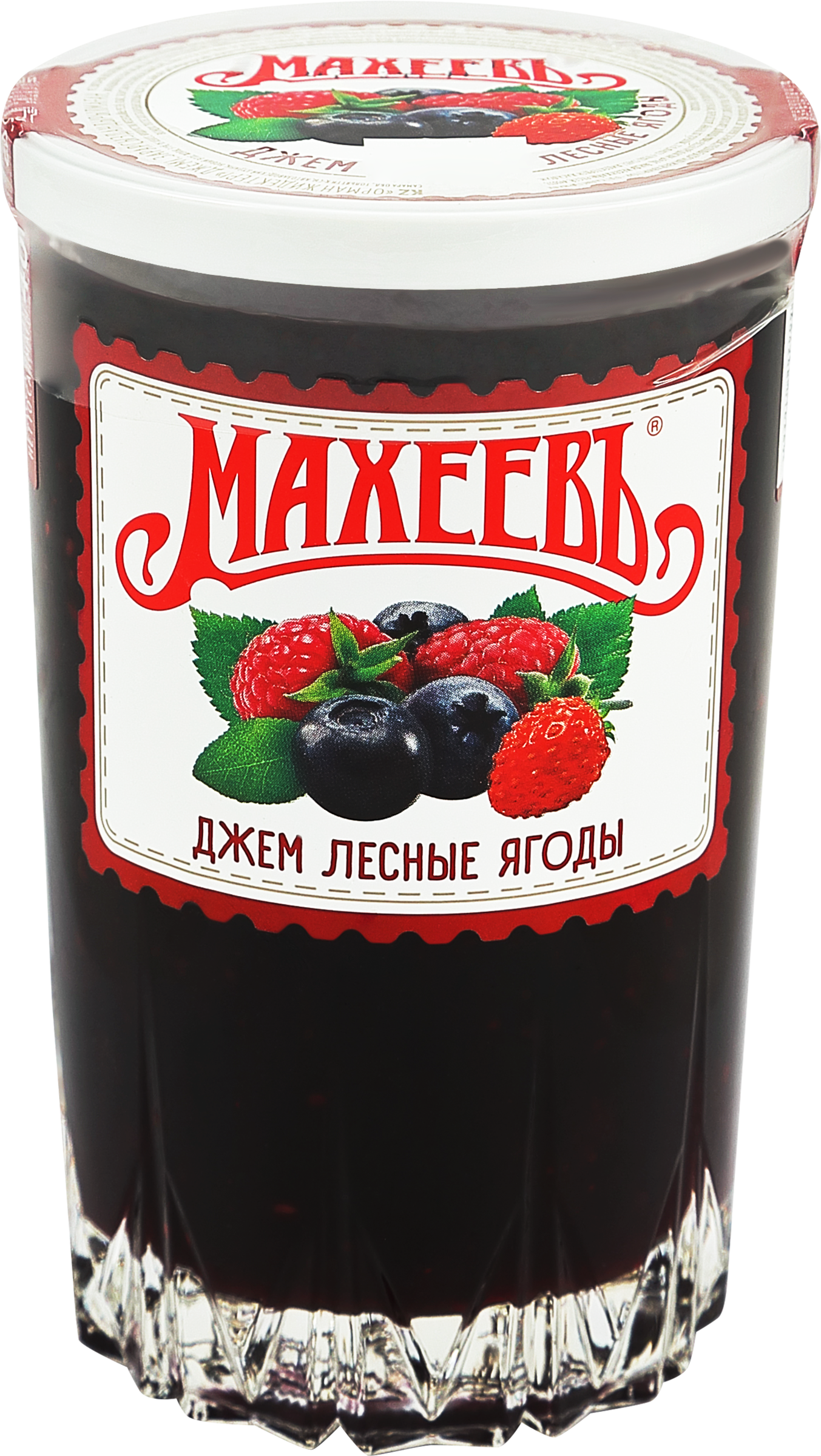Изображение товара Джем МАХЕЕВЪ Лесные ягоды 400г - Вкусный и натуральный Изображение товара Джем МАХЕЕВЪ Лесные ягоды 400г - Вкусный и натуральный