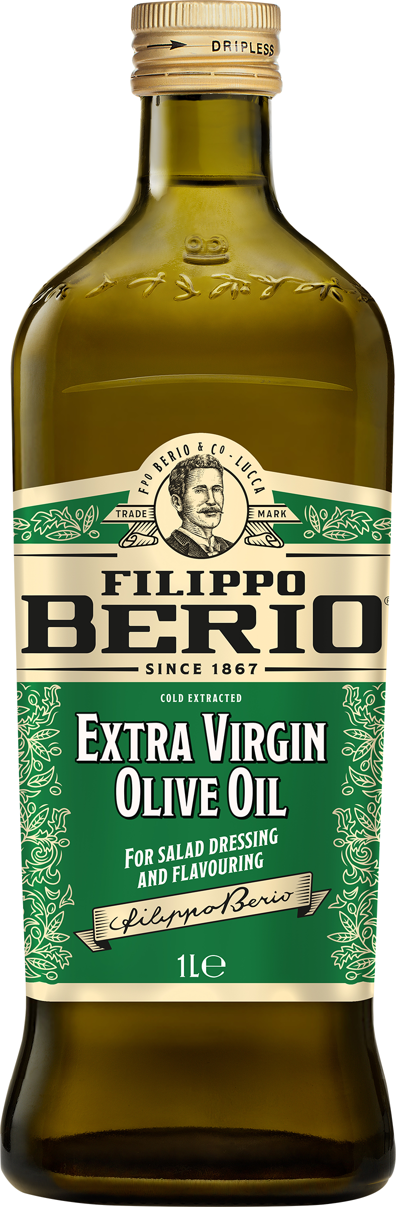 Изображение товара Масло оливковое FILIPPO BERIO Extra Virgin 1л нерафинированное Изображение товара Масло оливковое FILIPPO BERIO Extra Virgin 1л нерафинированное