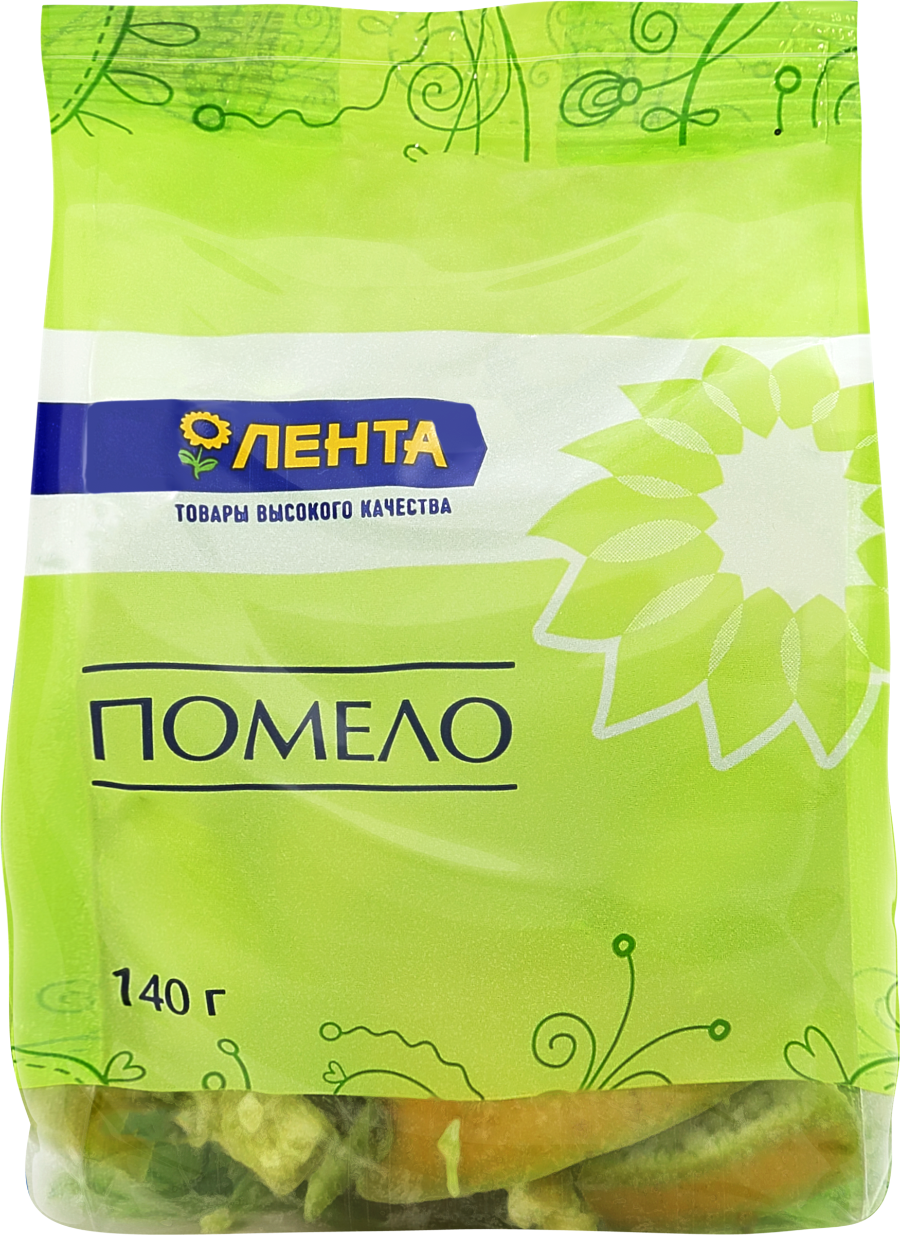 Изображение товара Цукаты ЛЕНТА Помело 140г натуральный витаминный деликатес