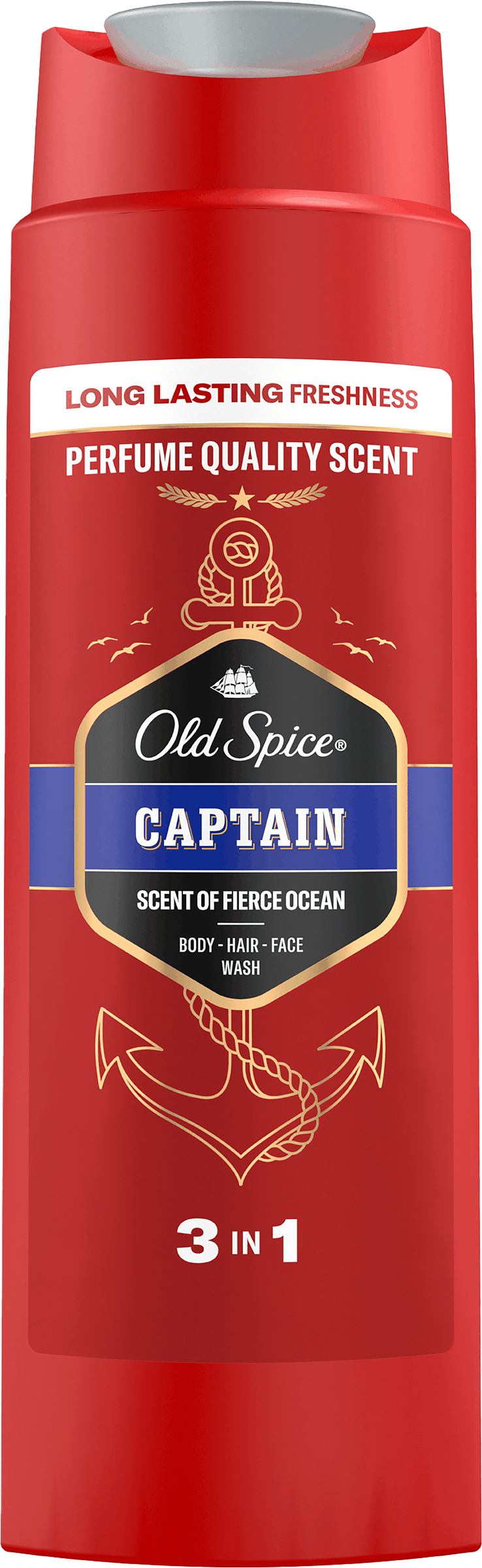 Изображение товара Мужской шампунь-гель для душа OLD SPICE Captain 2в1 свежесть океана и сандала